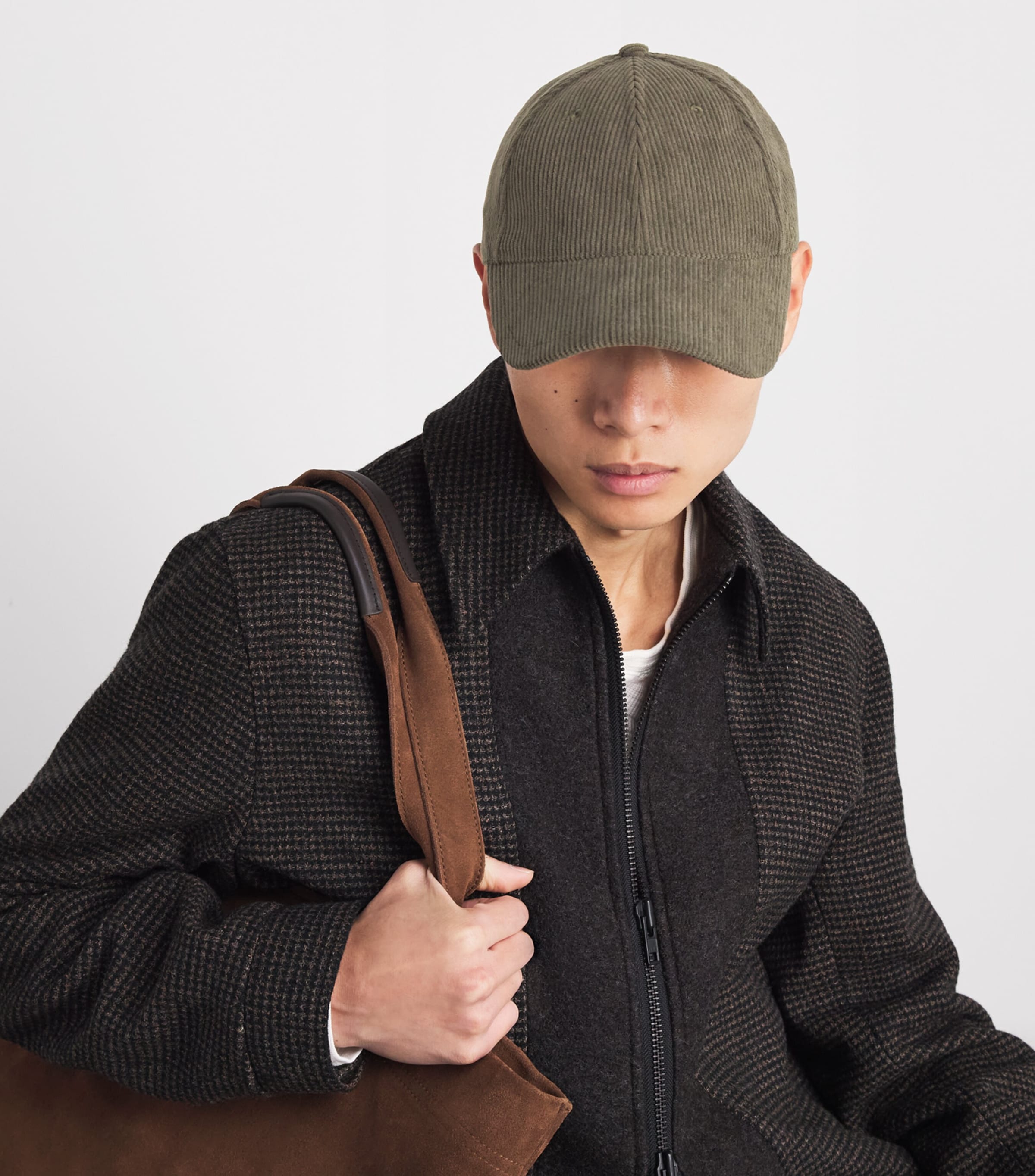 Rag & Bone Corduroy Miles Baseball Cap Olcrd Image 2