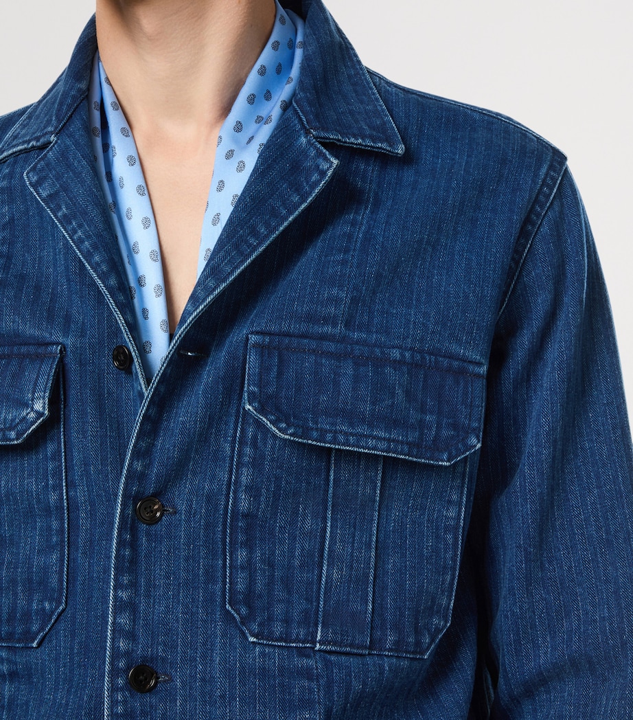 Denim Overshirt UBN Image 4
