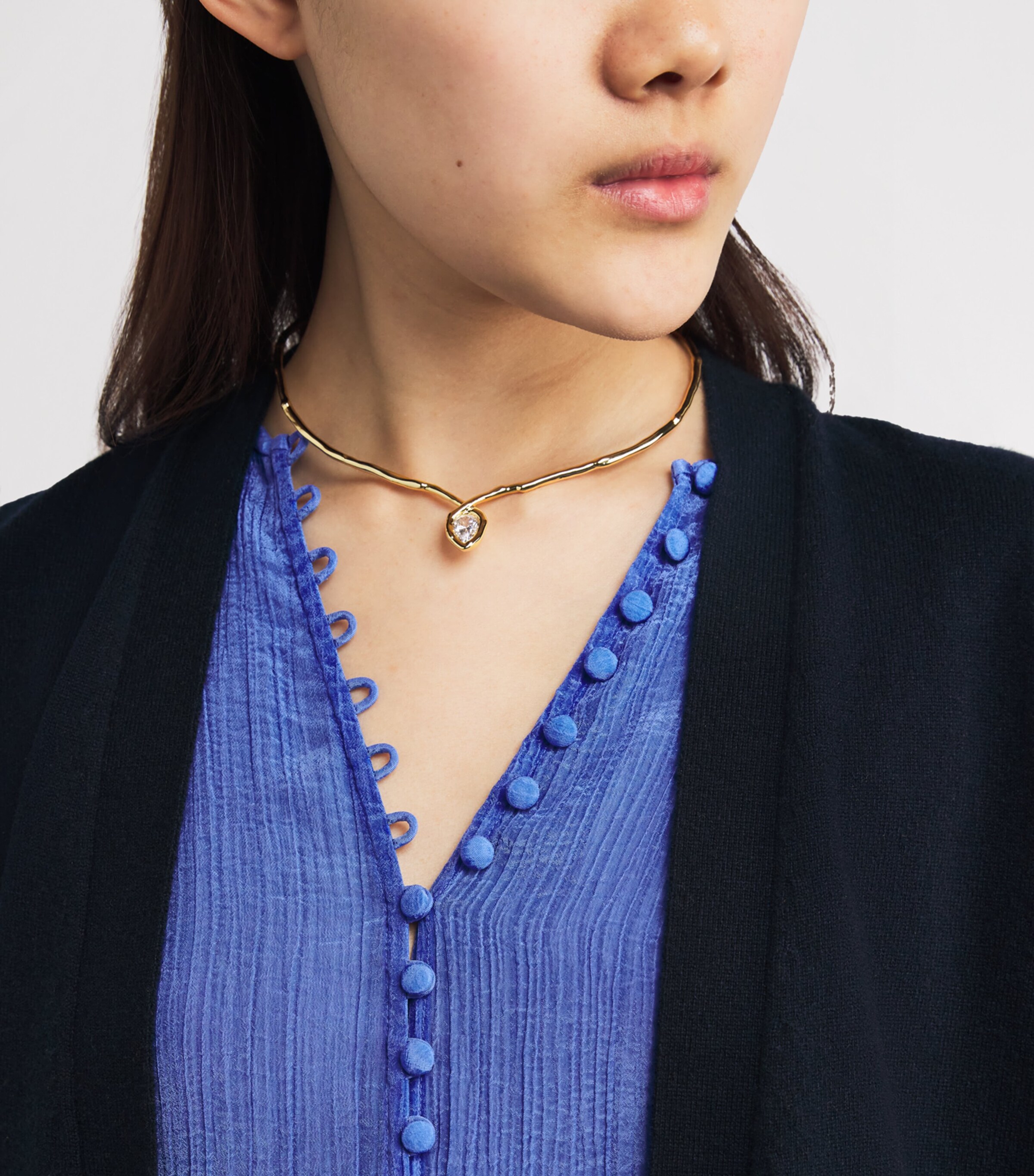 Crinkled Blouse INDIGO SKY Image 6