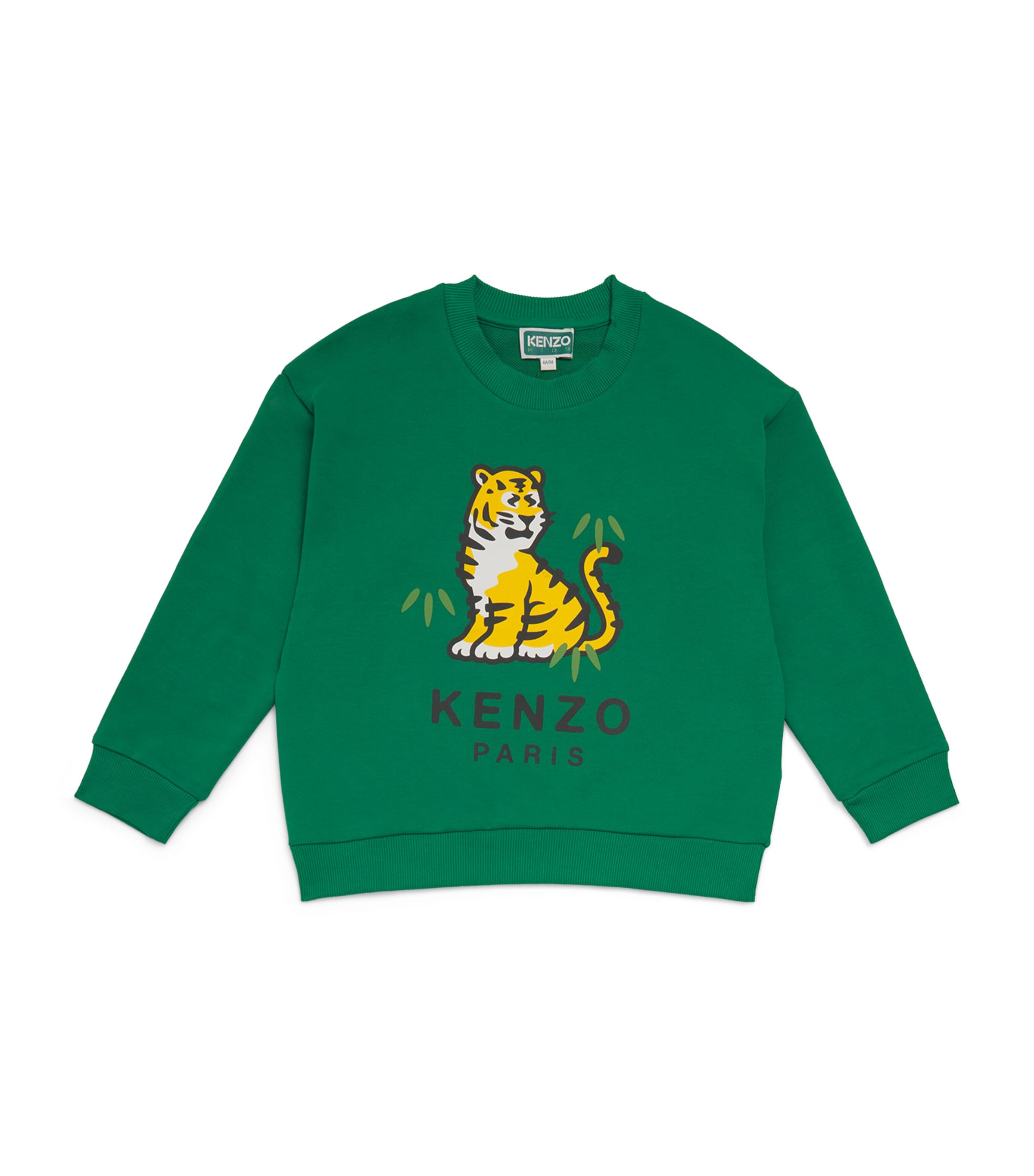 KENZO スウェット PARIS SWEATSHIRT 緑 KENZO | スウェット グリーン メンズ | YOOX