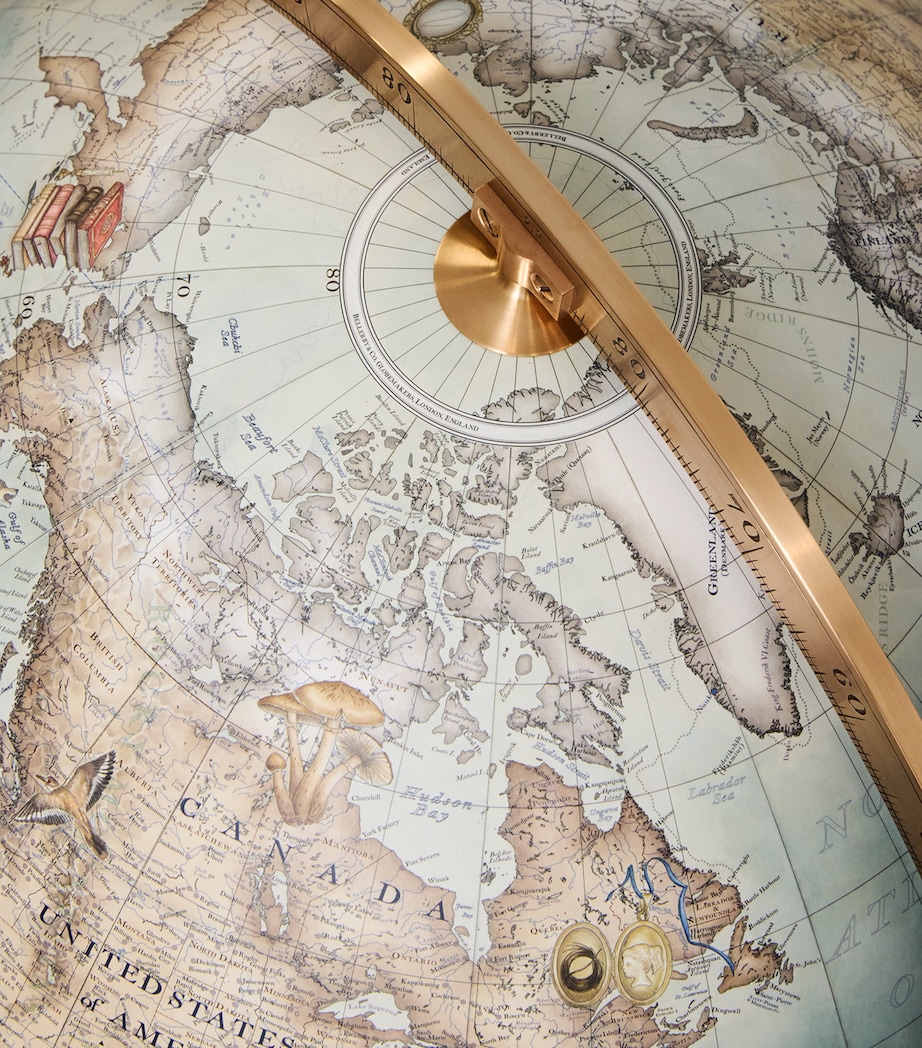 Terrestrial Floor-Standing Globe (50cm) REGENCY BLUE Image 7