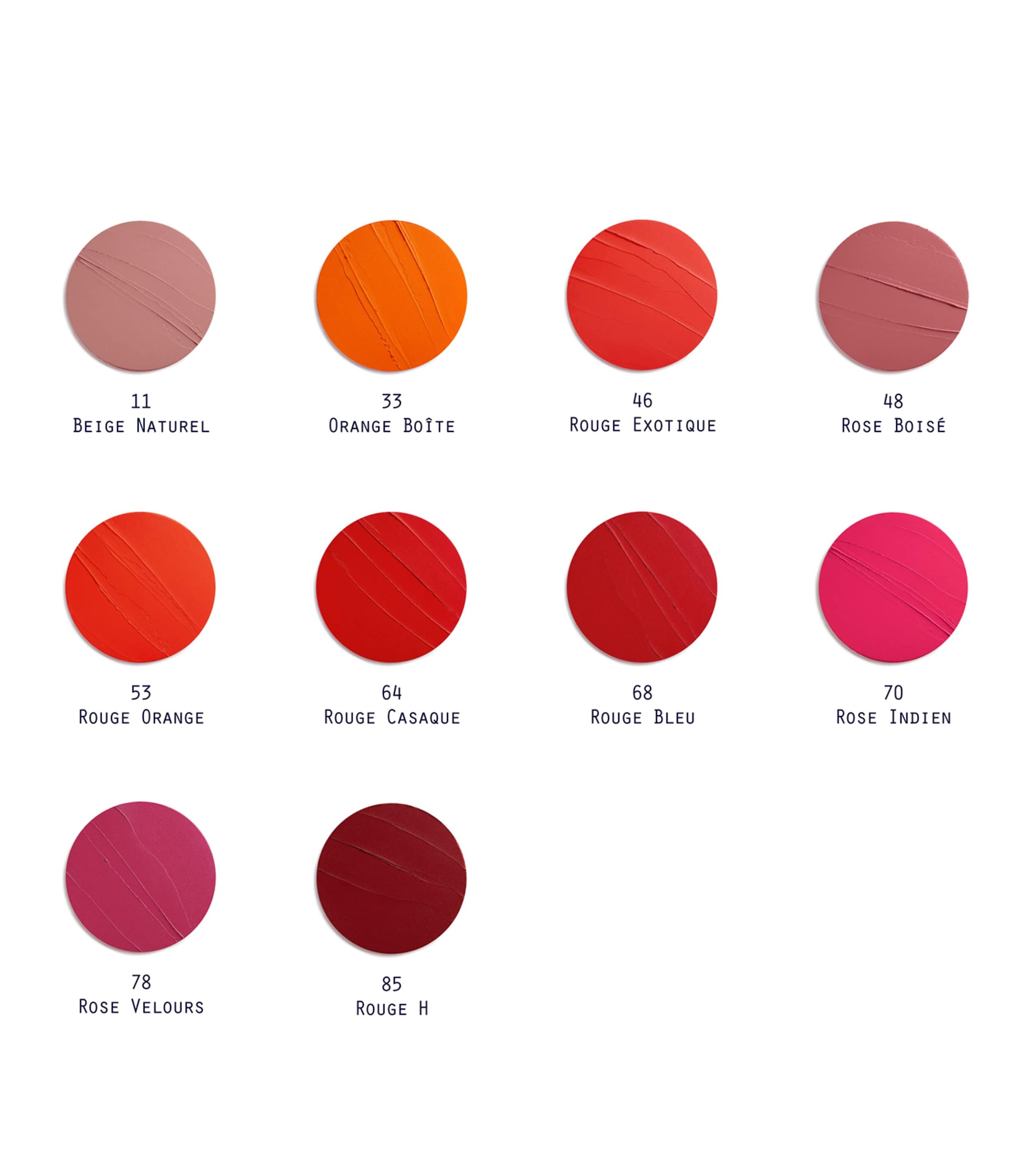 Rouge Hermès Matte Lipstick - 53 Rouge Orange 53 ROUGE ORANGE Image 2