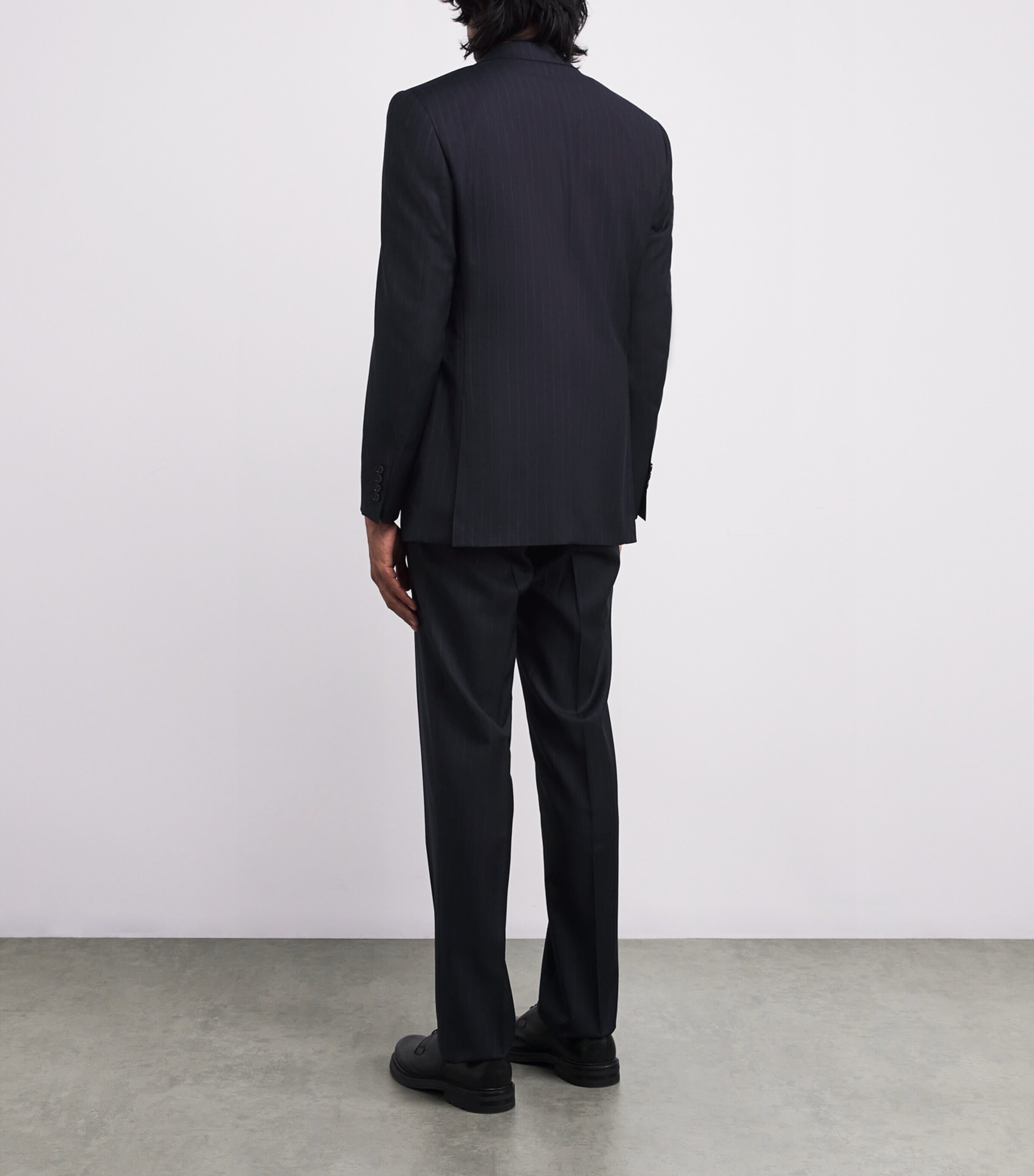Canali Mens Wool Pinstripe 2-Piece Suit Image 4