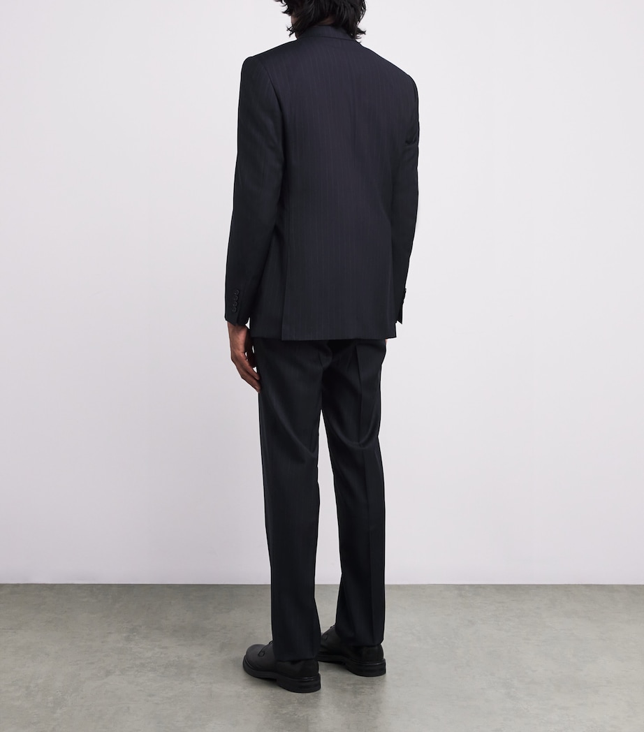 Wool Pinstripe 2-Piece Suit 345 Image 4