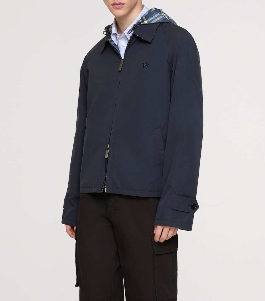 Cotton Reversible Jacket SILHOUETTE BLUE Image 2