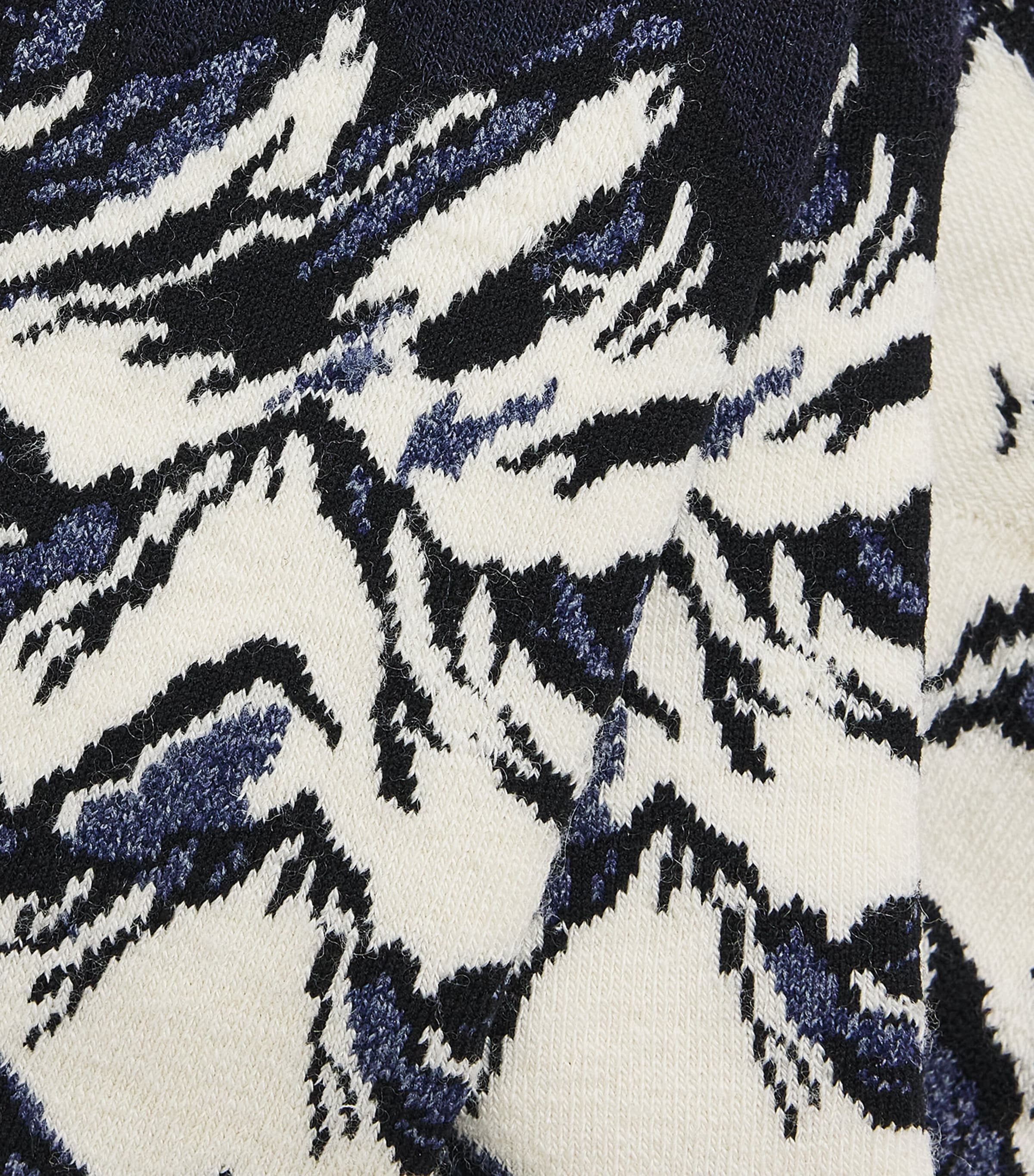 Wool-Blend Mount II Socks 4010 DARK BLUE/MILK Image 2