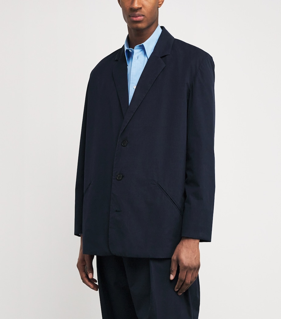 Albert Cotton Blazer DARK NAVY Image 3