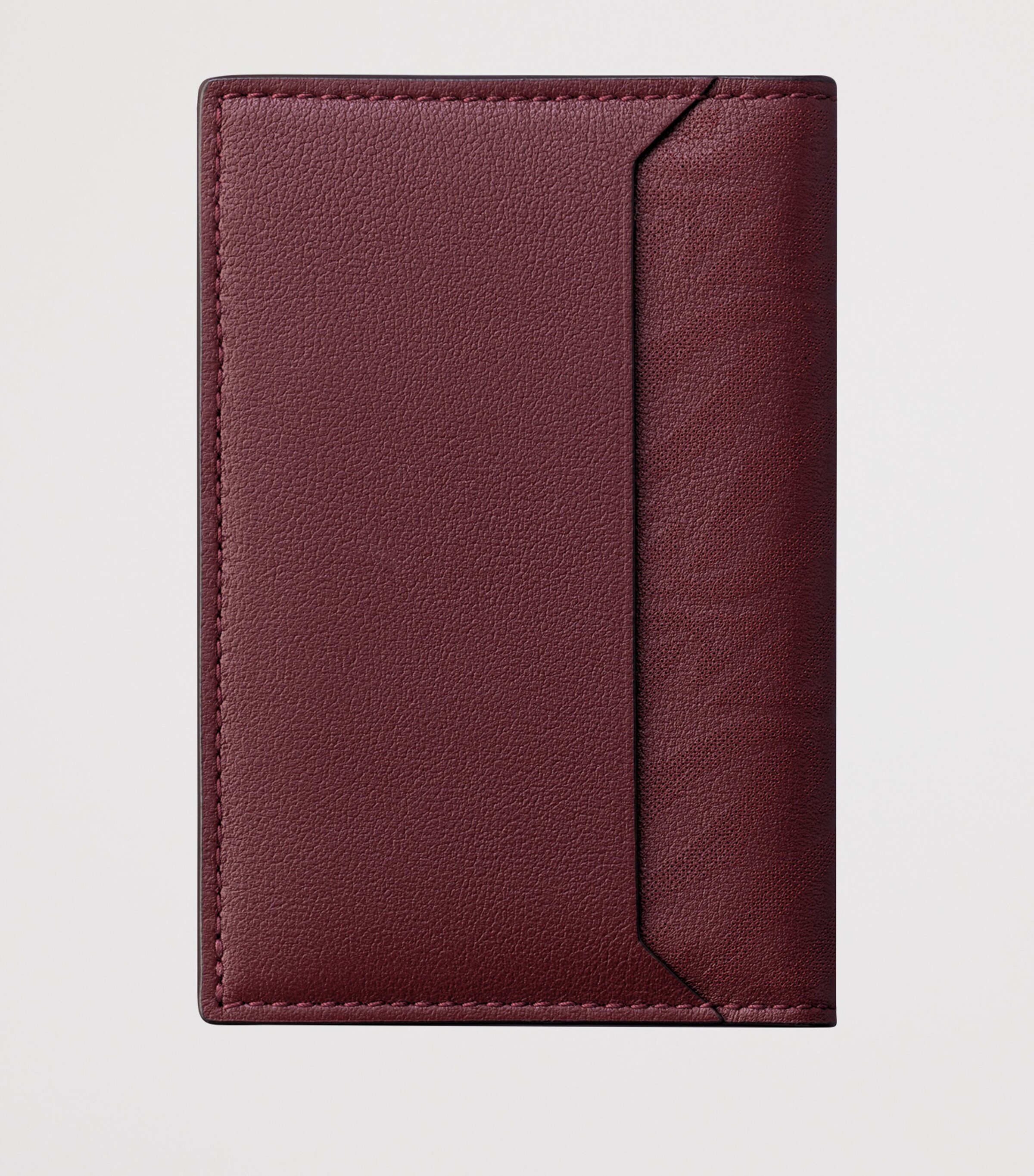 Leather Must de Cartier Card Holder BURGANDY Image 2