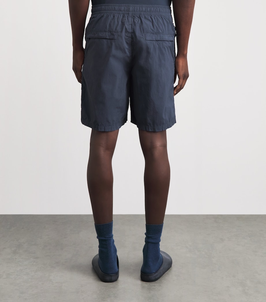 Stone Island Mens Recycled Ghost Logo Shorts Image 5