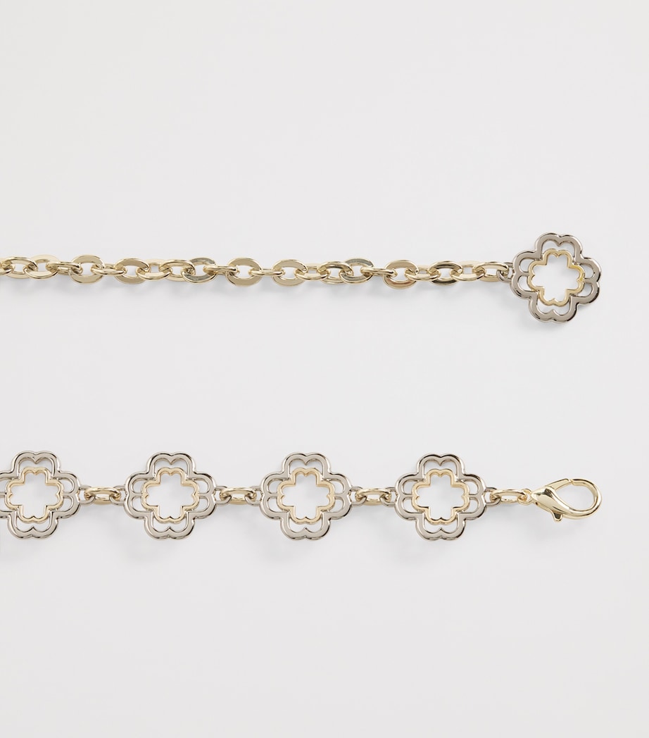 Clover Chain Belt SILVER/GOLD Image 4