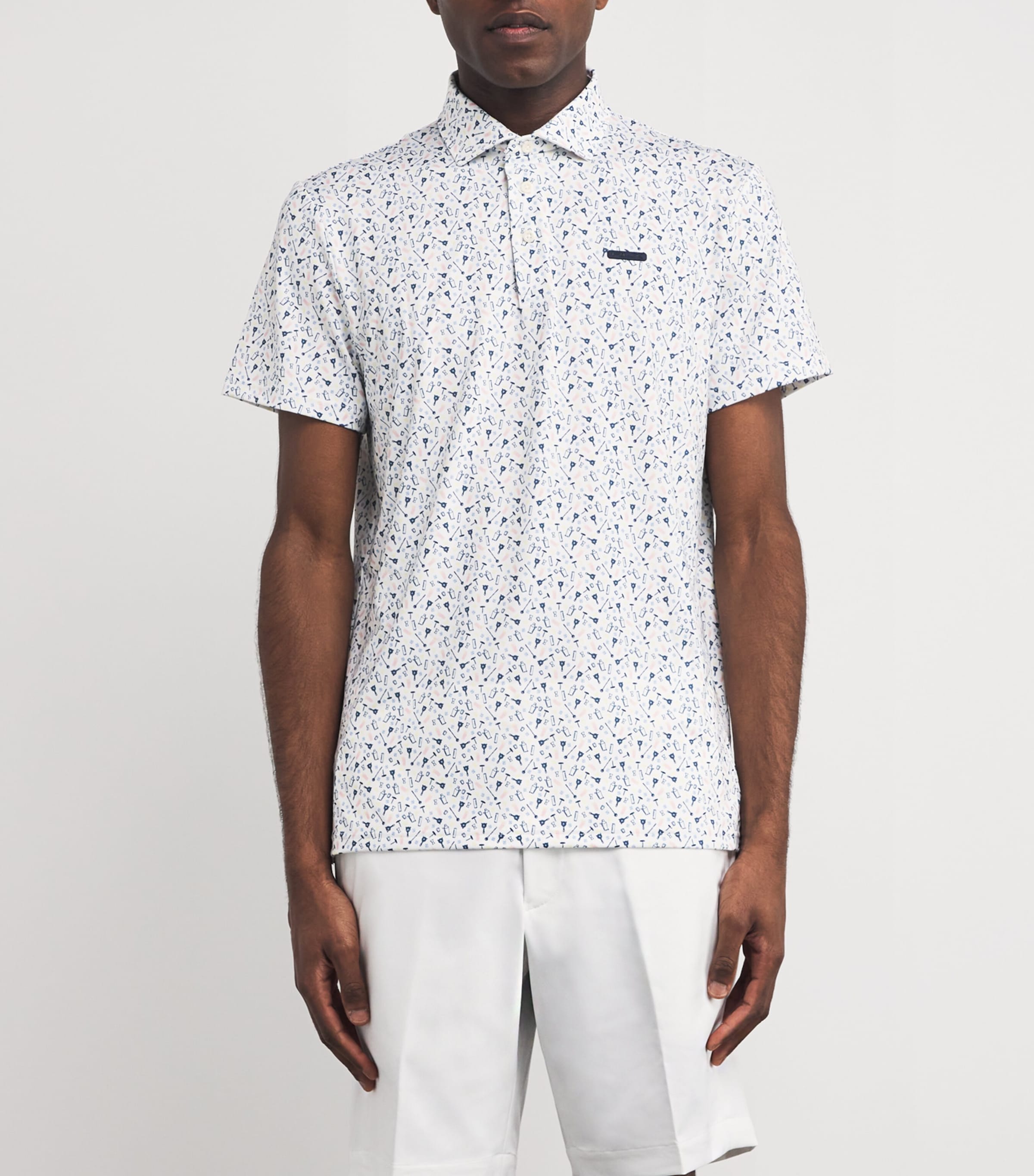 Airflow Polo Shirt TEE TIME RFND NVY Image 3