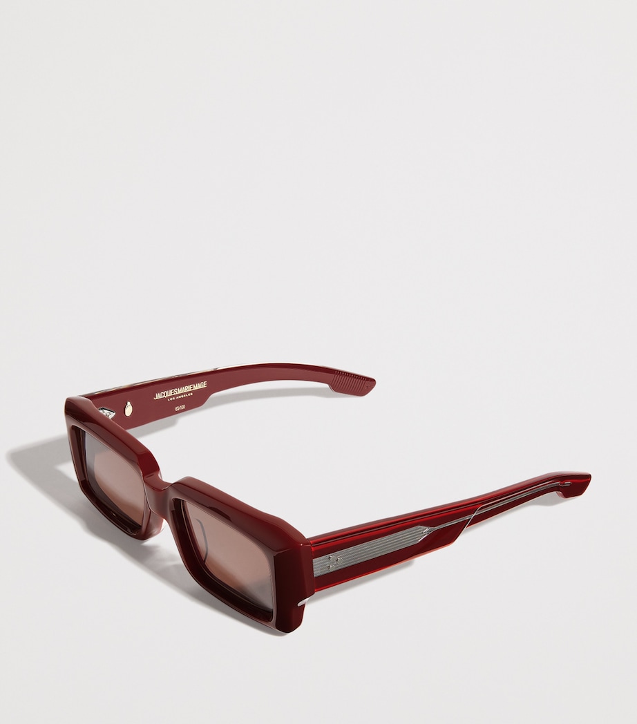 Jacques Marie Mage Acetate Quant Sunglasses Bordeaux Empire Image 3