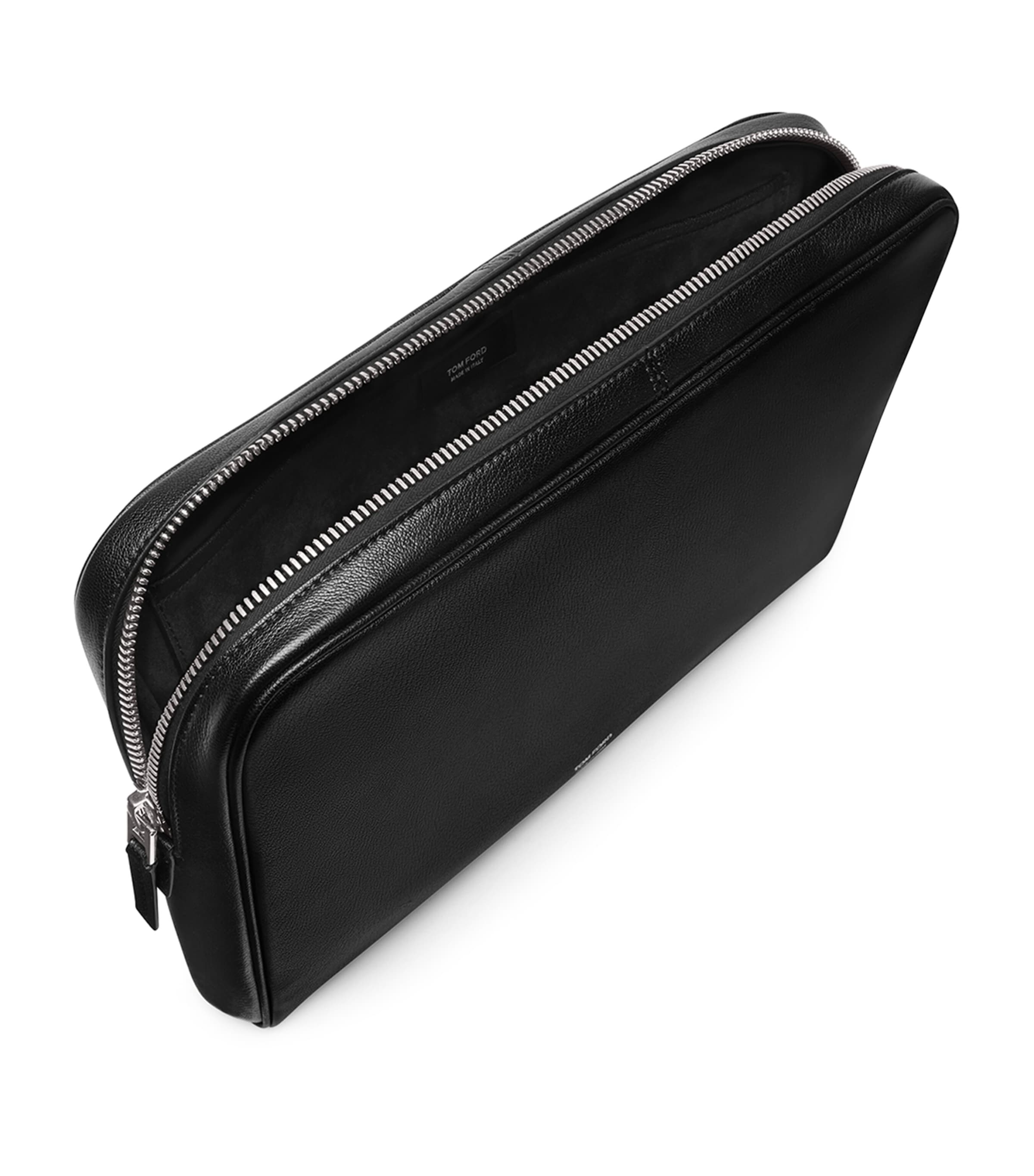 TOM FORD Black Leather Portfolio Pouch | Harrods US