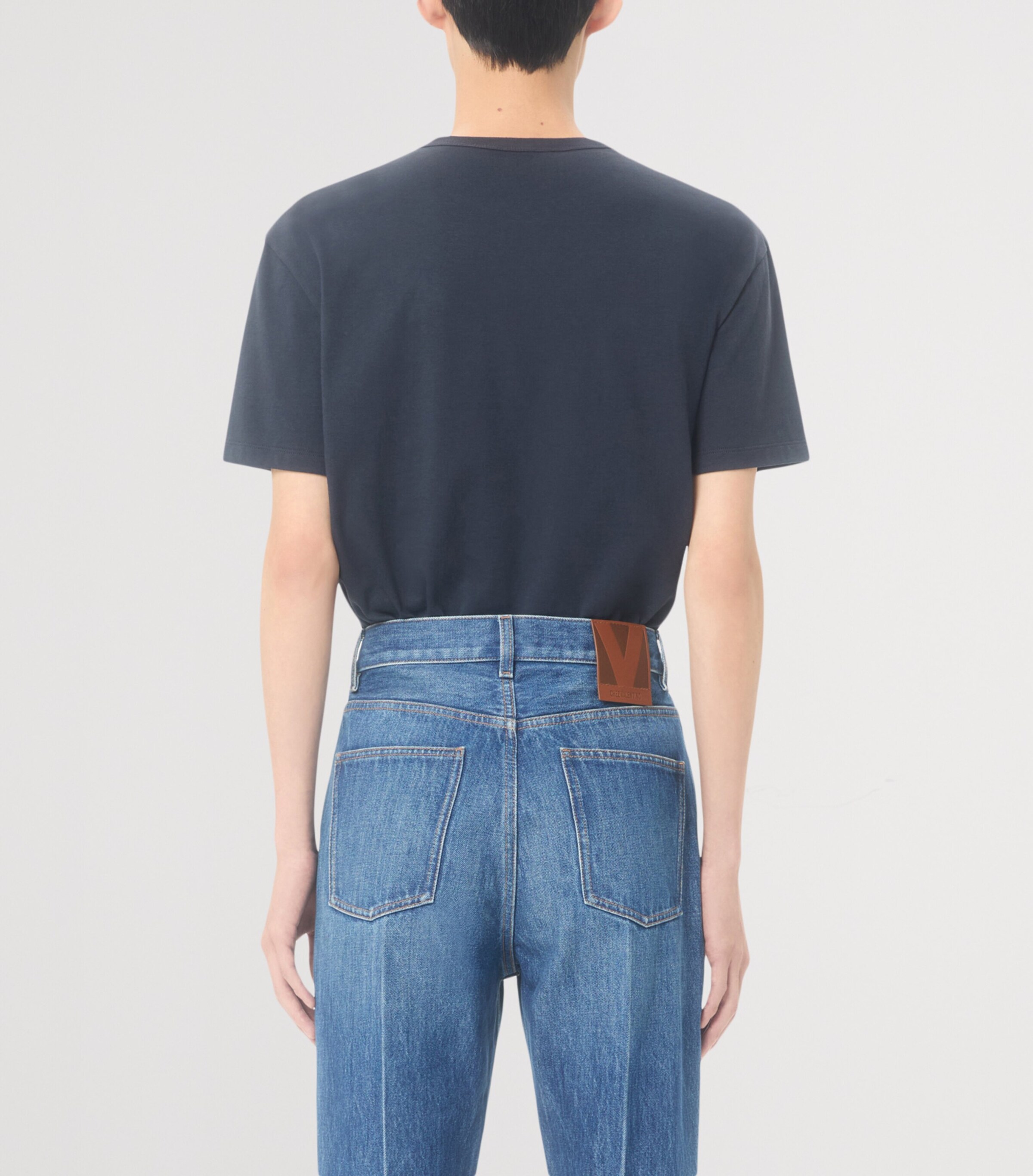 Cotton VG Embroidery T-Shirt 598 Image 4