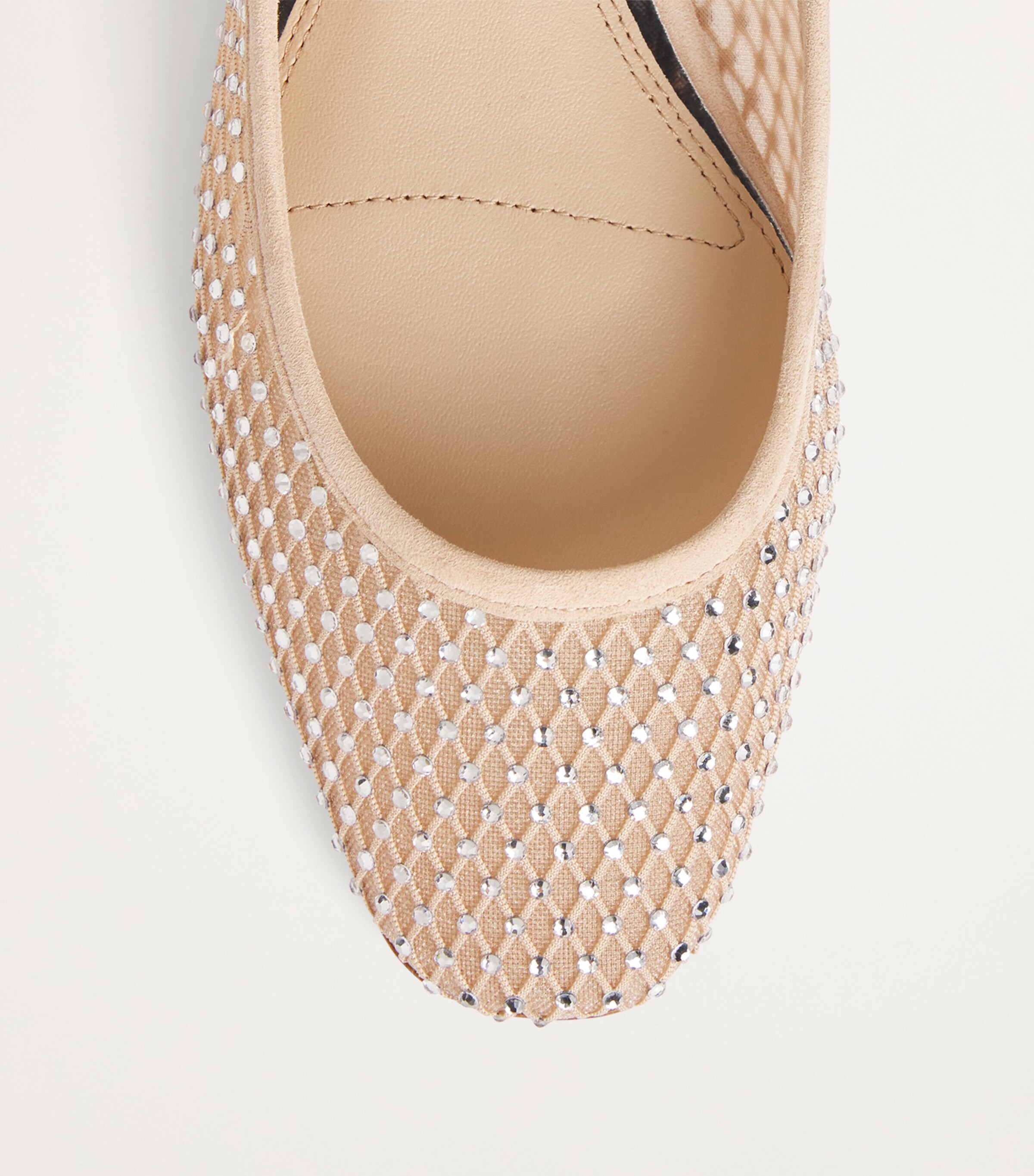 Embellished Janine Ballet Flats NUDE Image 5