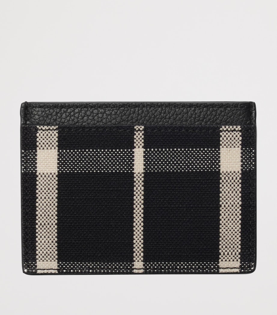 Burberry Leather Bloomsbury Zip Wallet Black/black Calico Image 3