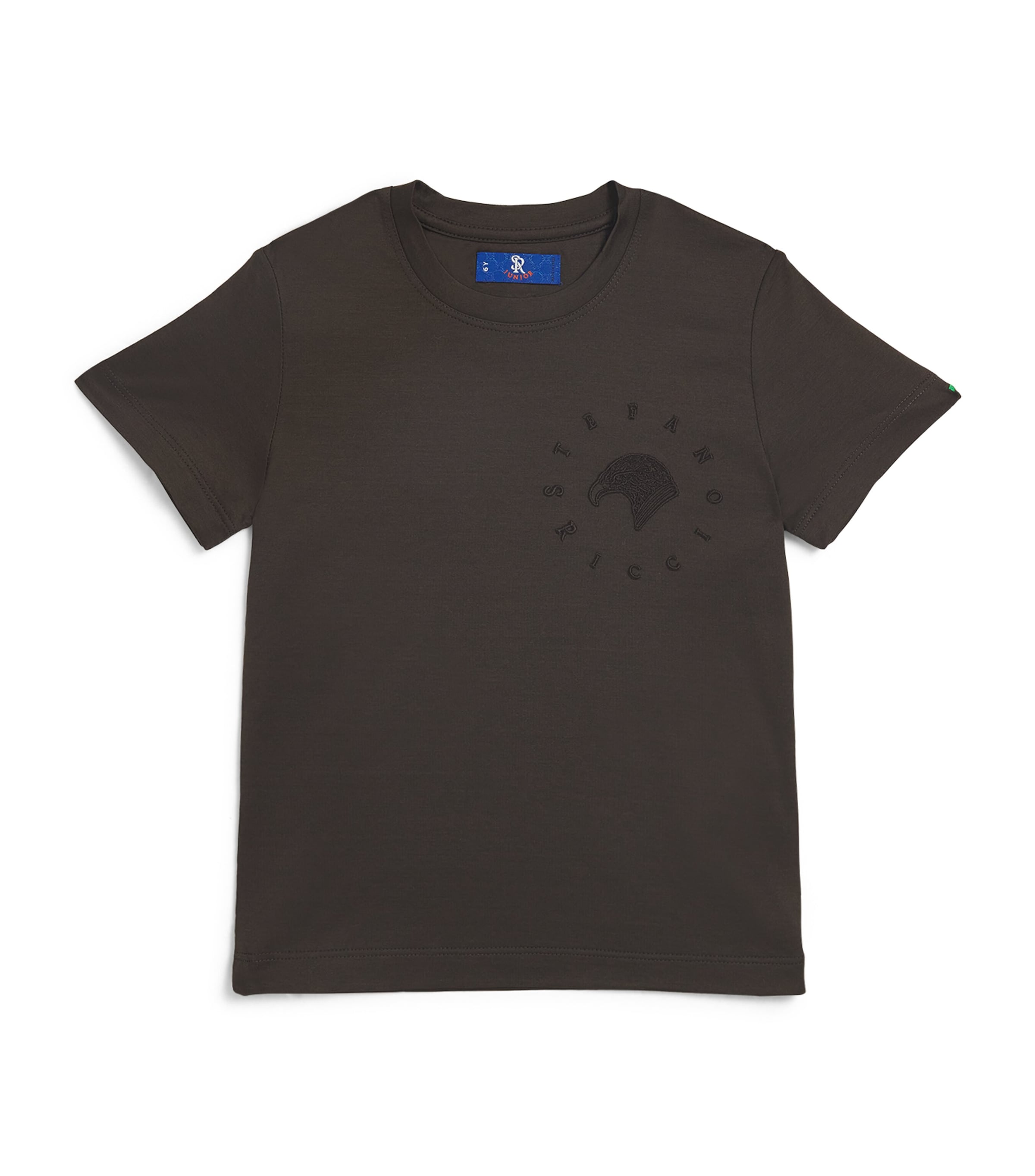 Stefano Ricci Cotton Logo T-shirt In Green