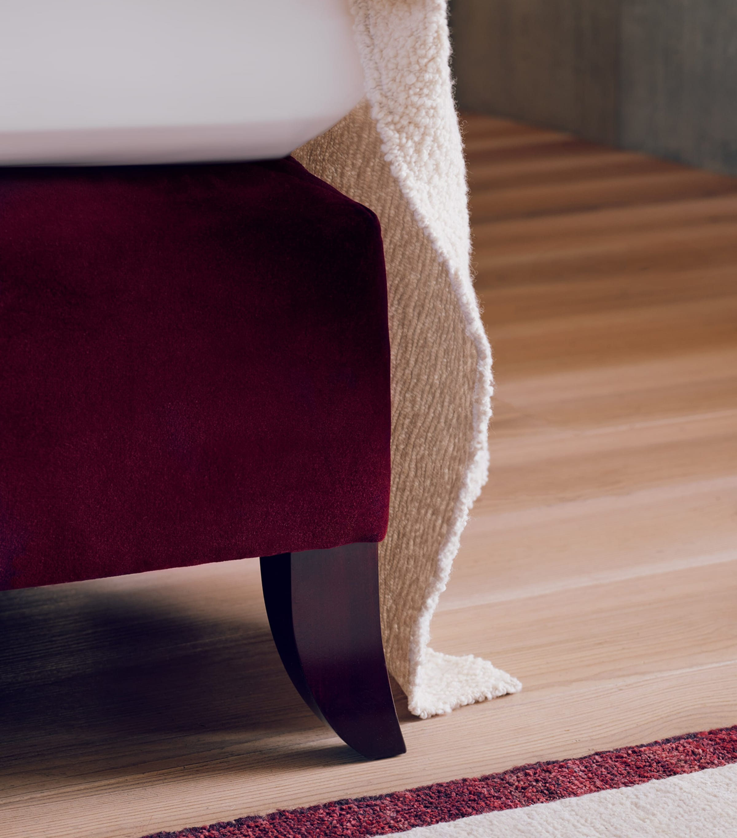 Elly Nº2 Bed BURGUNDY Image 5