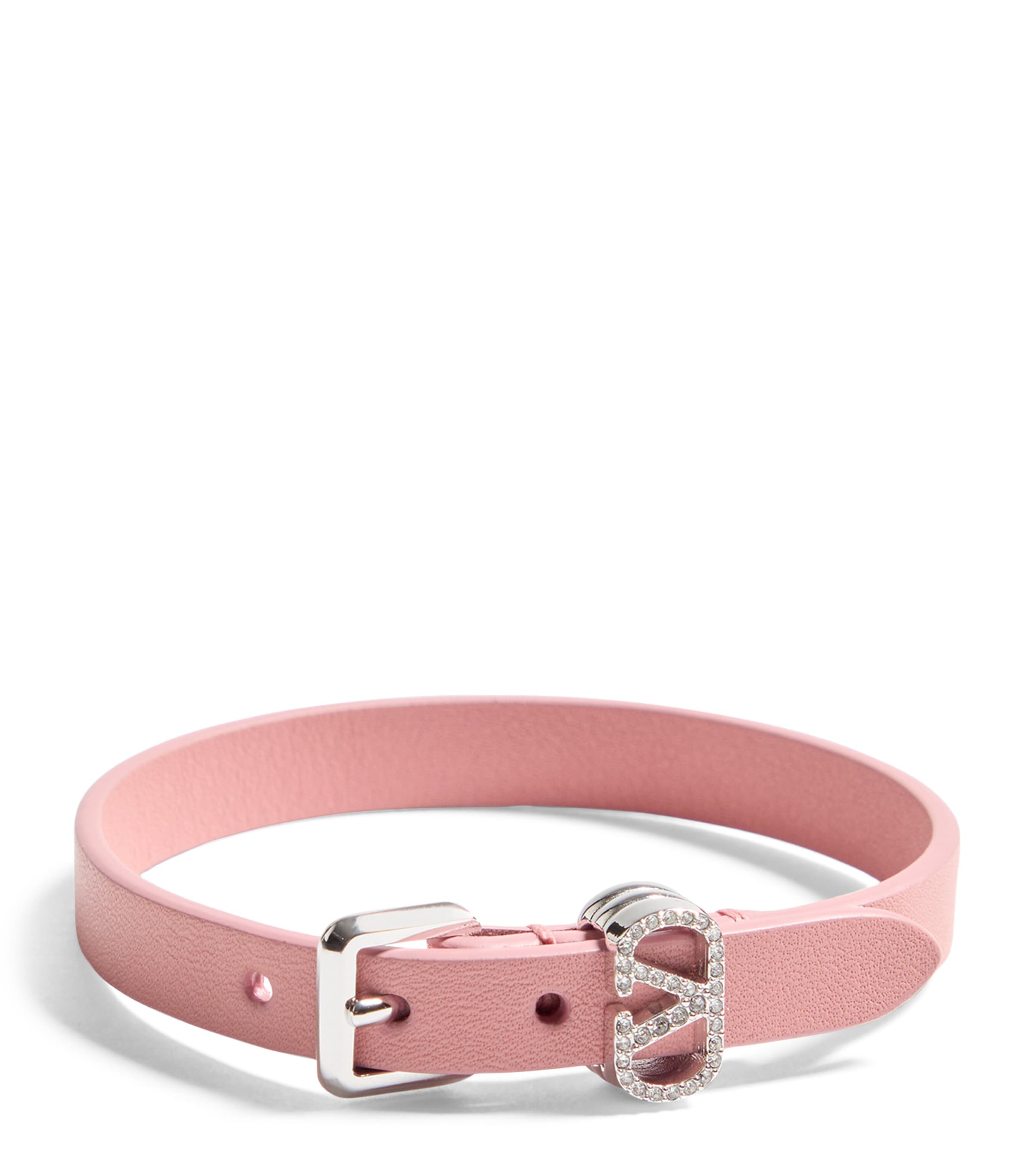 ブレスレット Valentino Garavani Bracciale Ovalette Valentino Garavani Leather Ovalette Bracelet | Harrods US