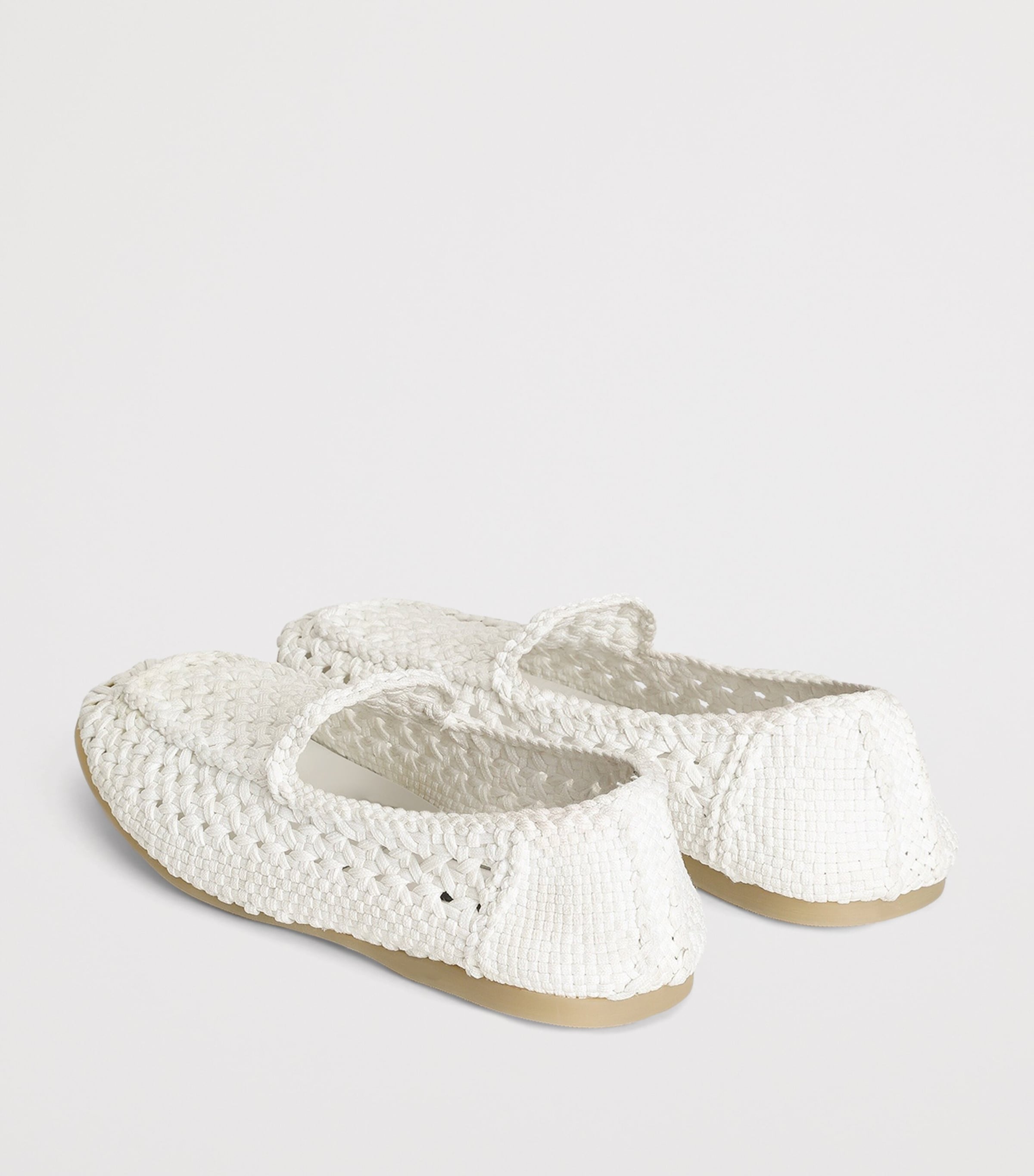 Dolce&Gabbana Woven Loafers White Image 3