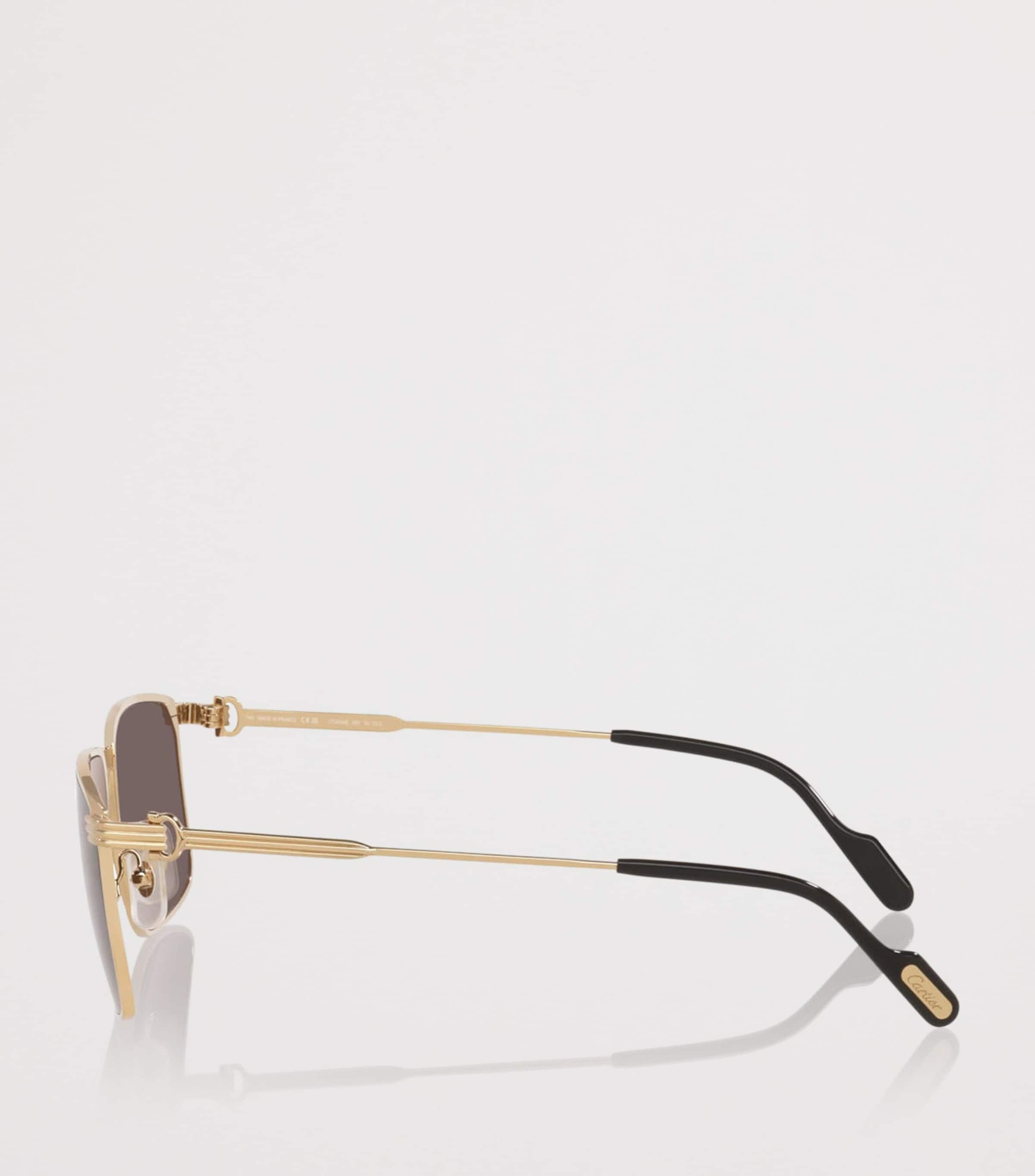 Cartier Metal CT0534S Rectangle Sunglasses Image 3