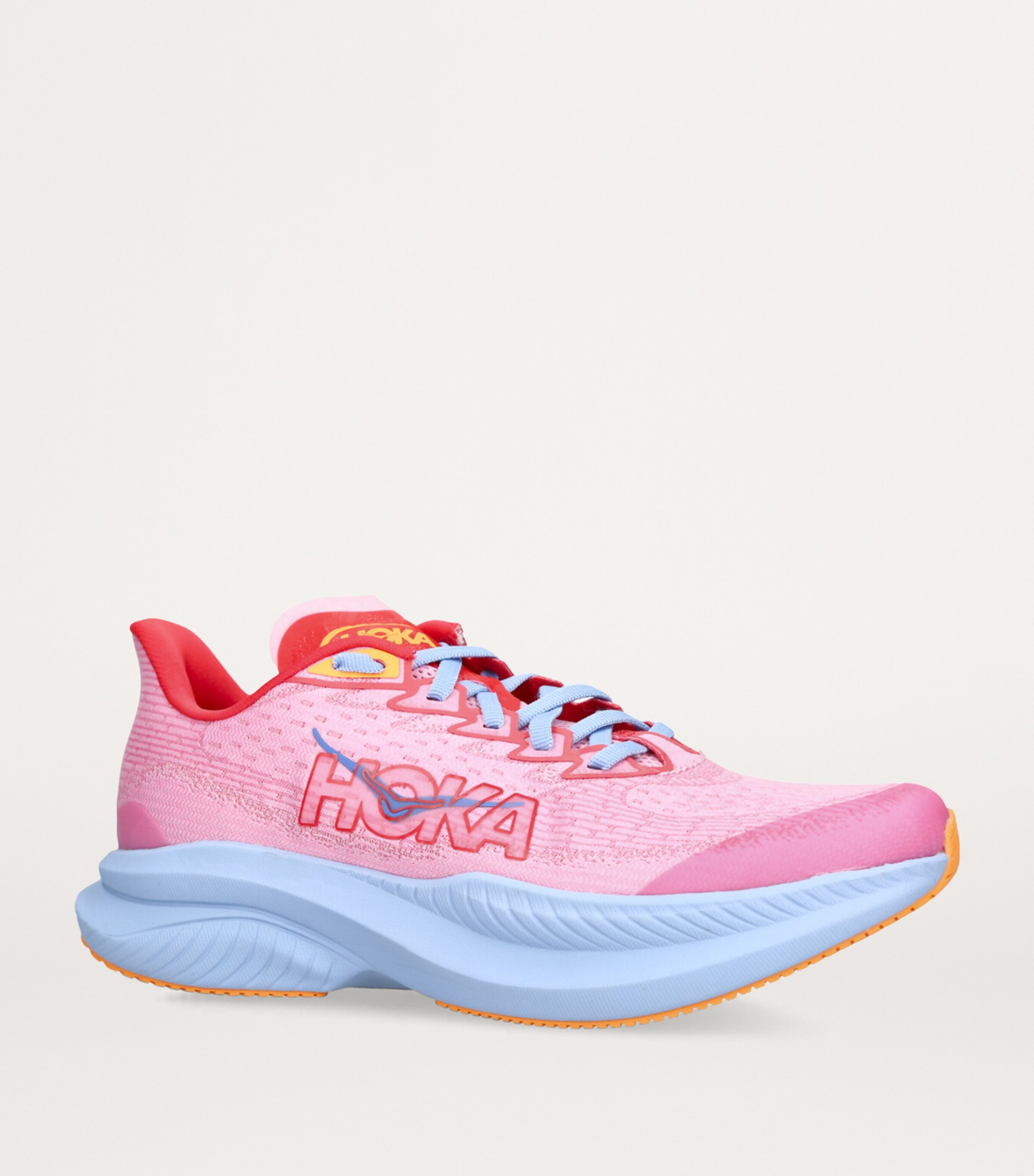 Hoka Mach 6 Trainers Pink Image 3