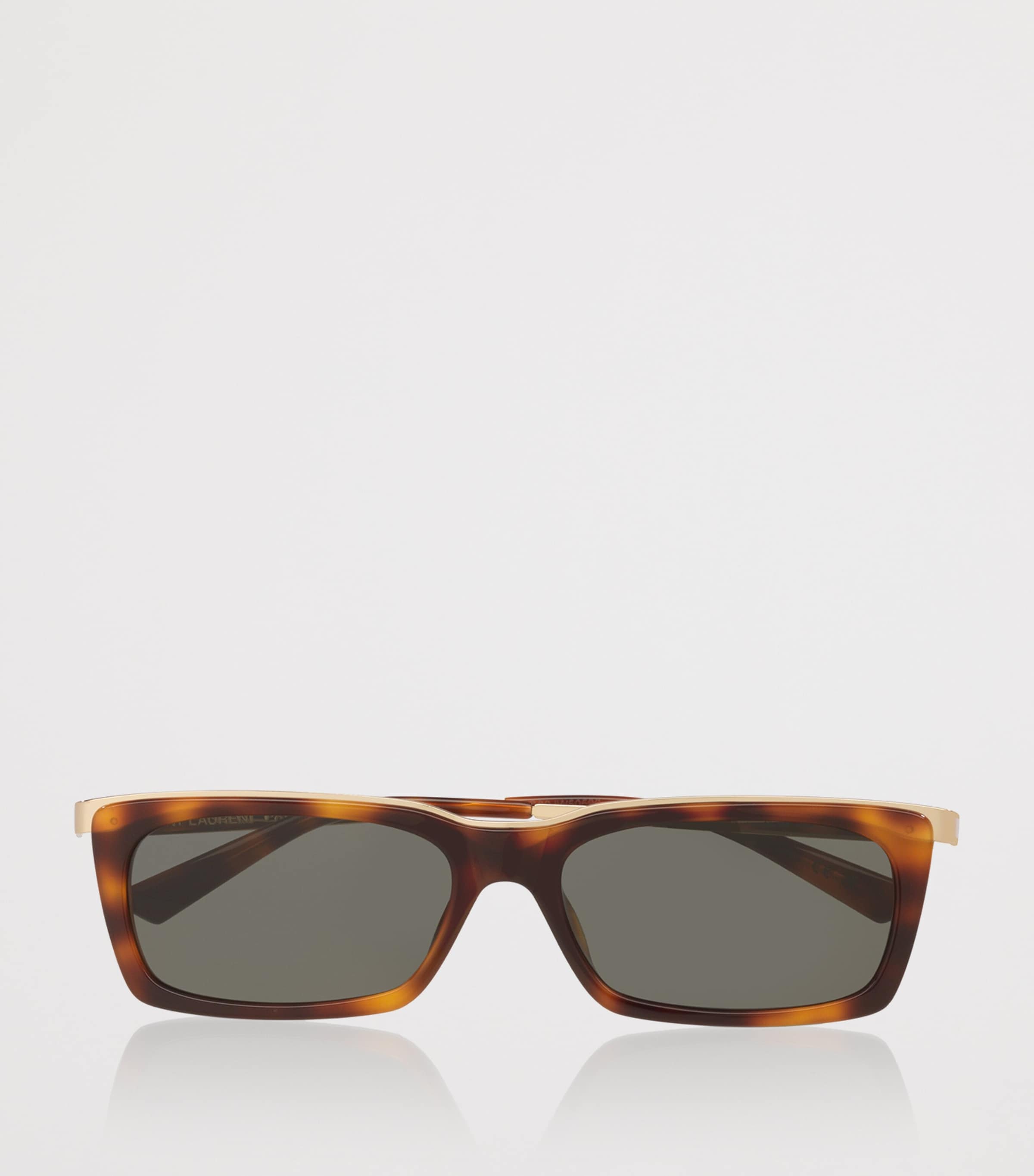 Saint Laurent Acetate Rectangle Sunglasses Image 5