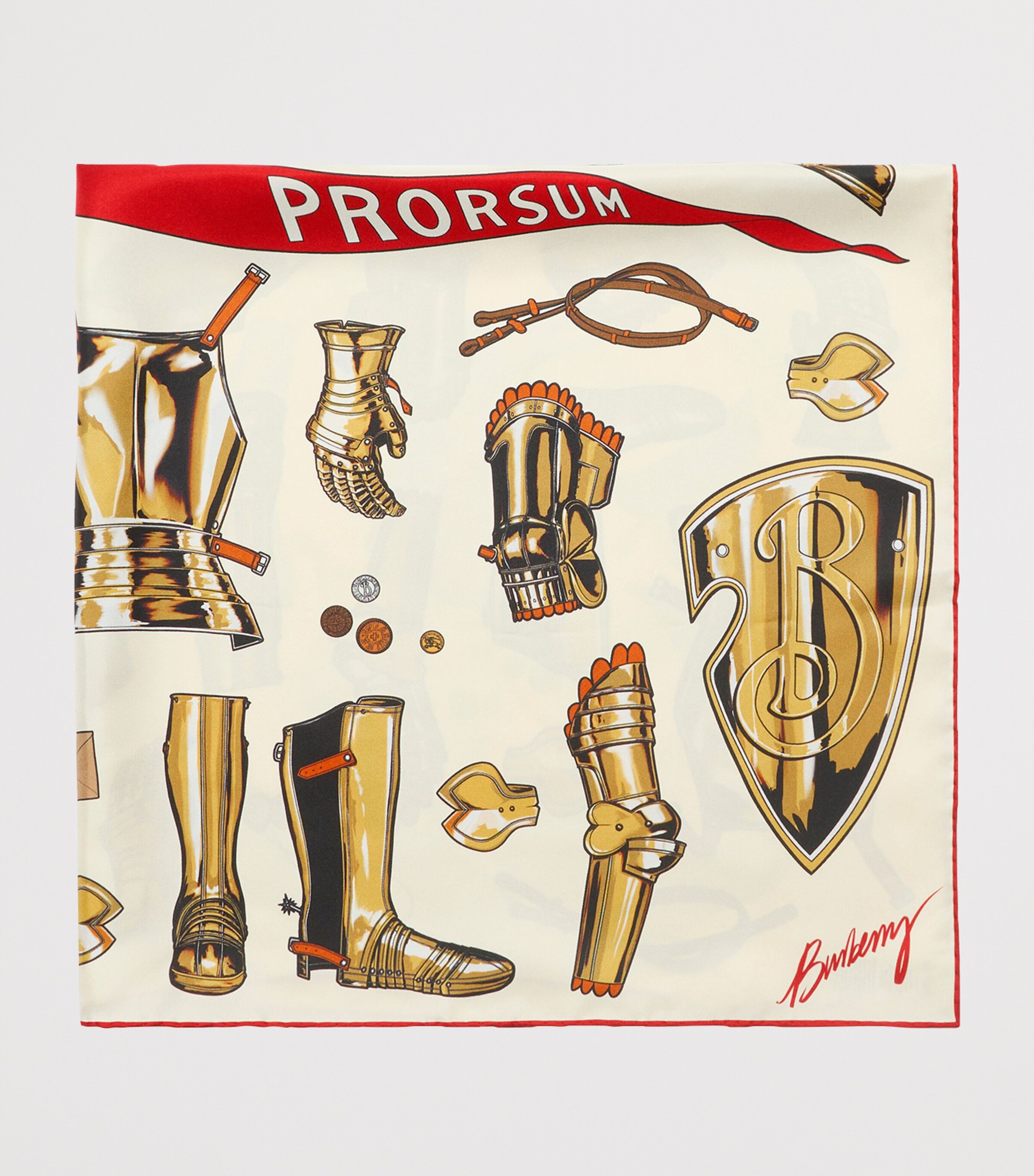 Silk Knight Armour Scarf COTTON Image 4