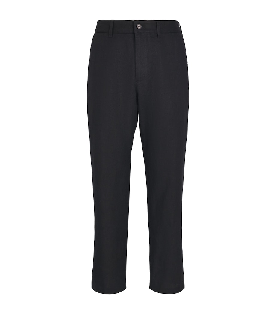 NN.07 Mens Stretch-Organic Cotton Aden Chinos Black Image 1