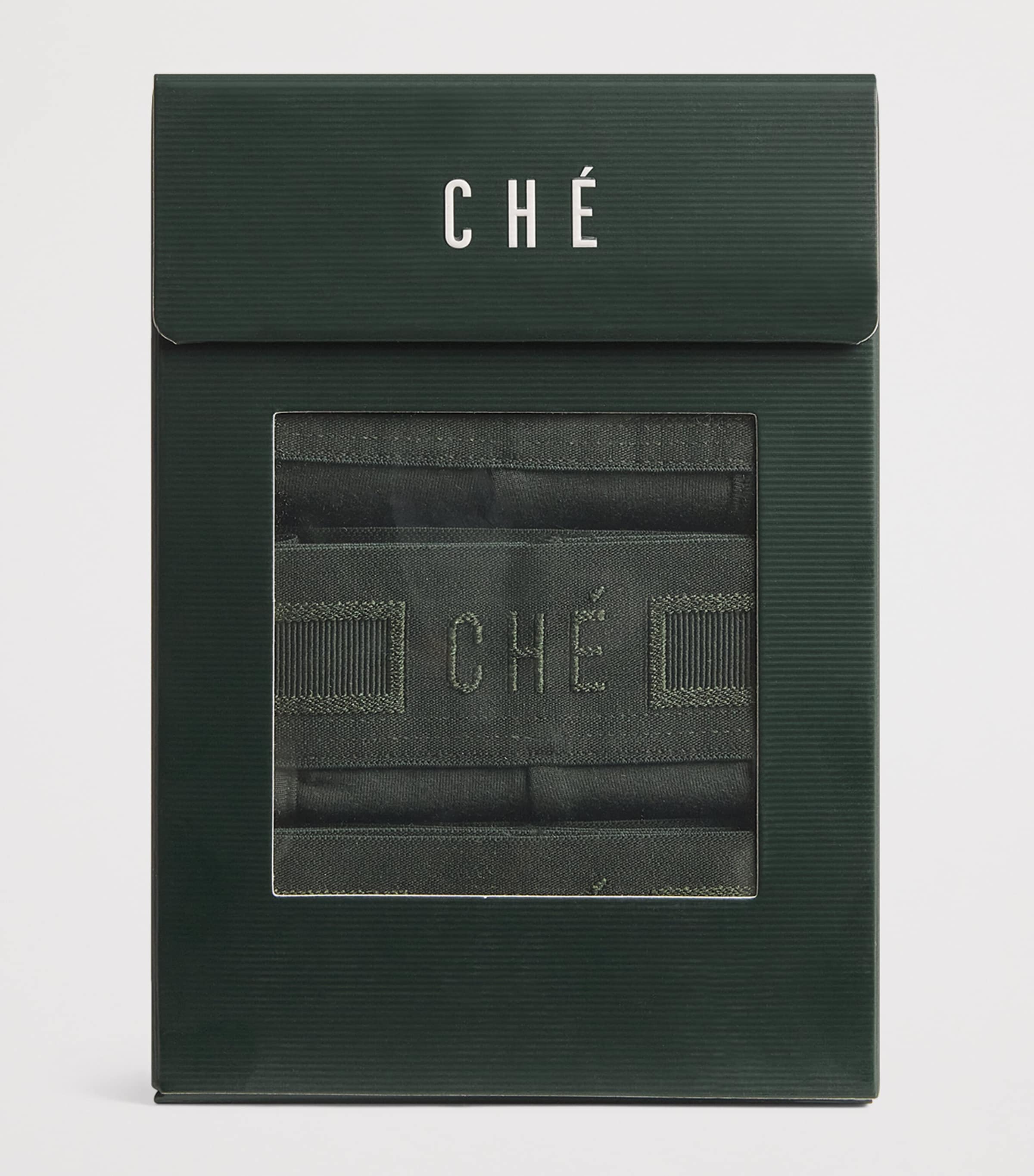 Logo-Waist Trunks (Pack of 3) PINE GREEN Image 4