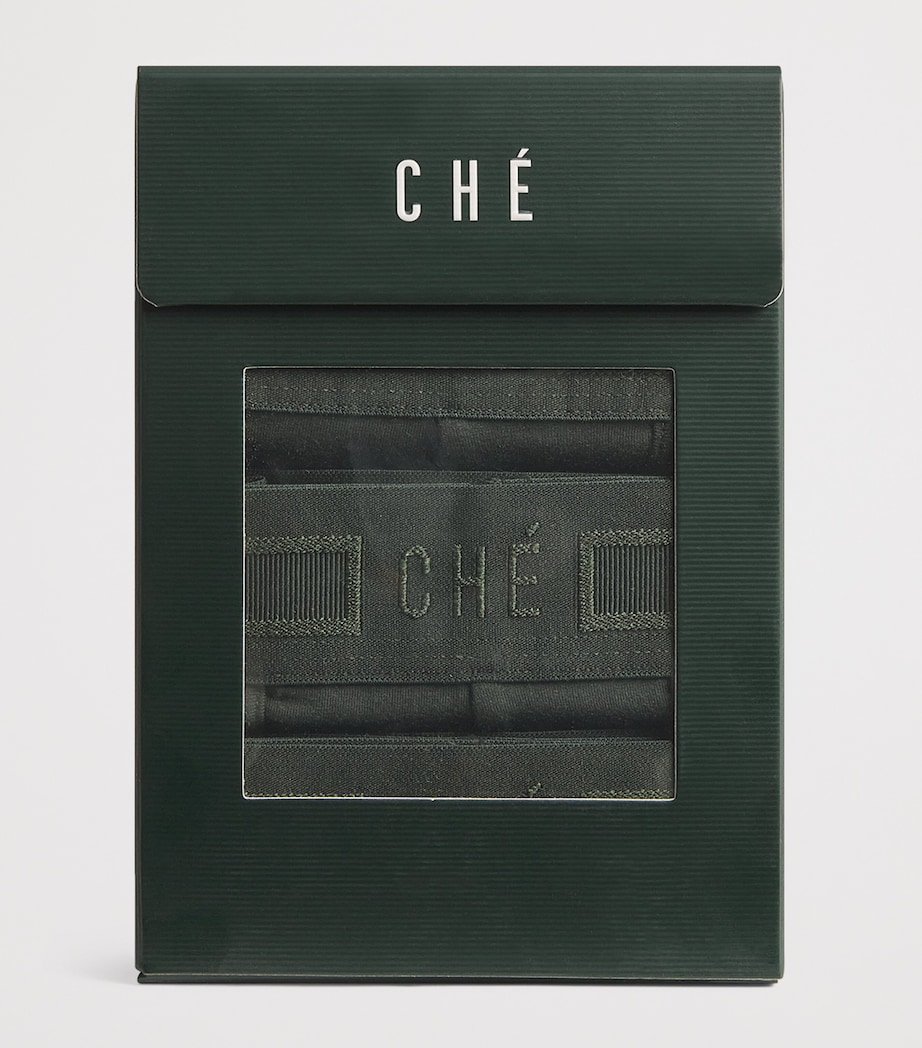 Logo-Waist Trunks (Pack of 3) PINE GREEN Image 4