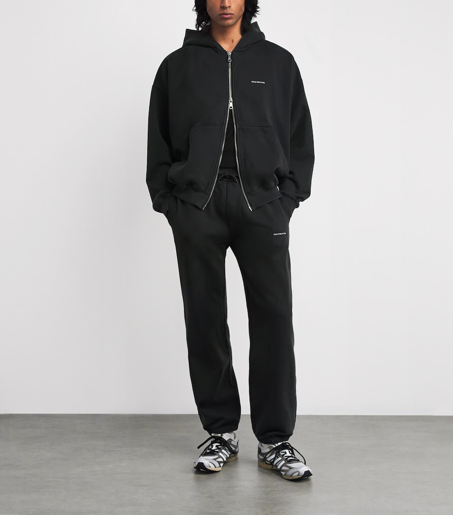 Cotton Mini Logo Sweatpants VINTAGE BLACK 001 Image 2