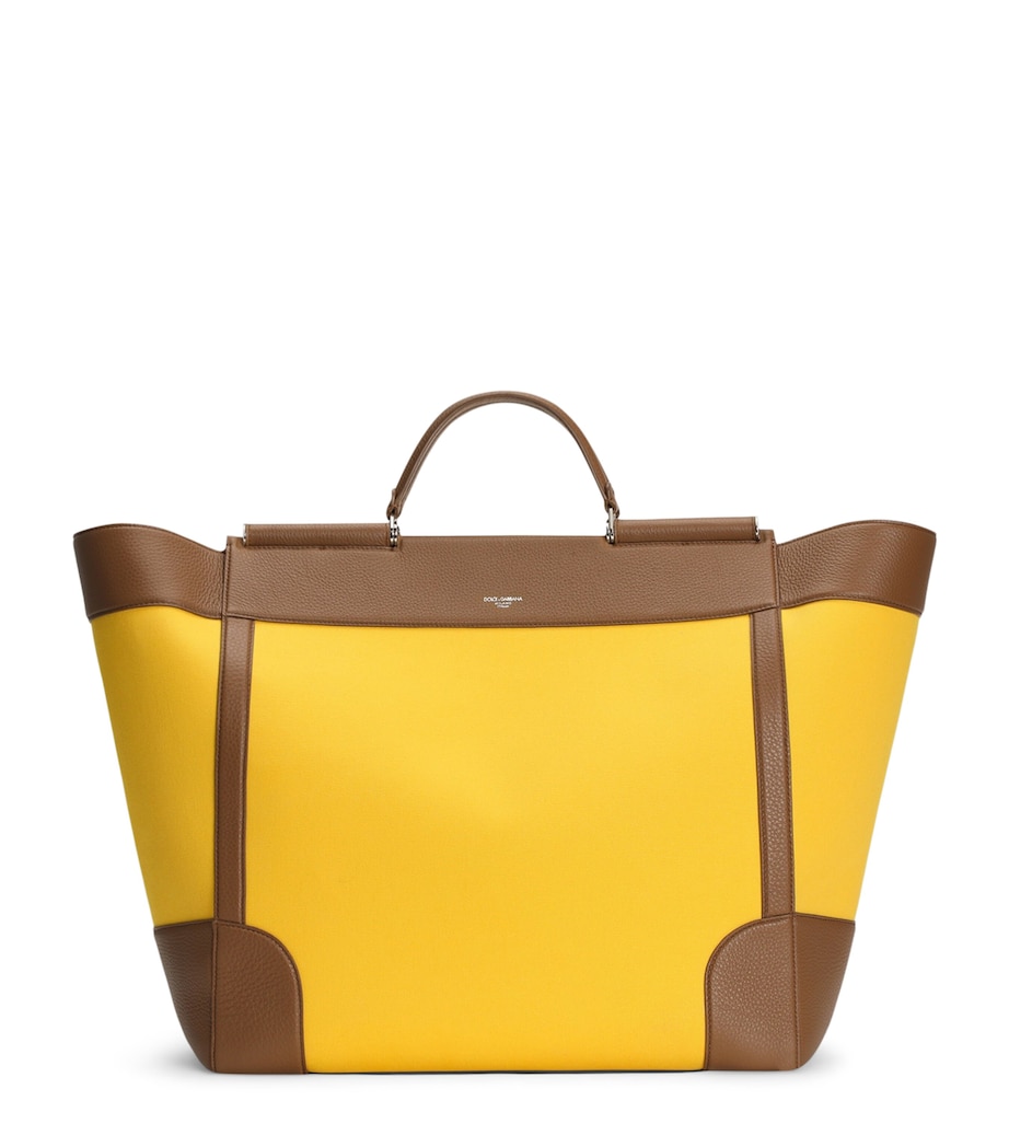 Dolce&Gabbana Sicily Tote Bag Giallo/caramel Image 1