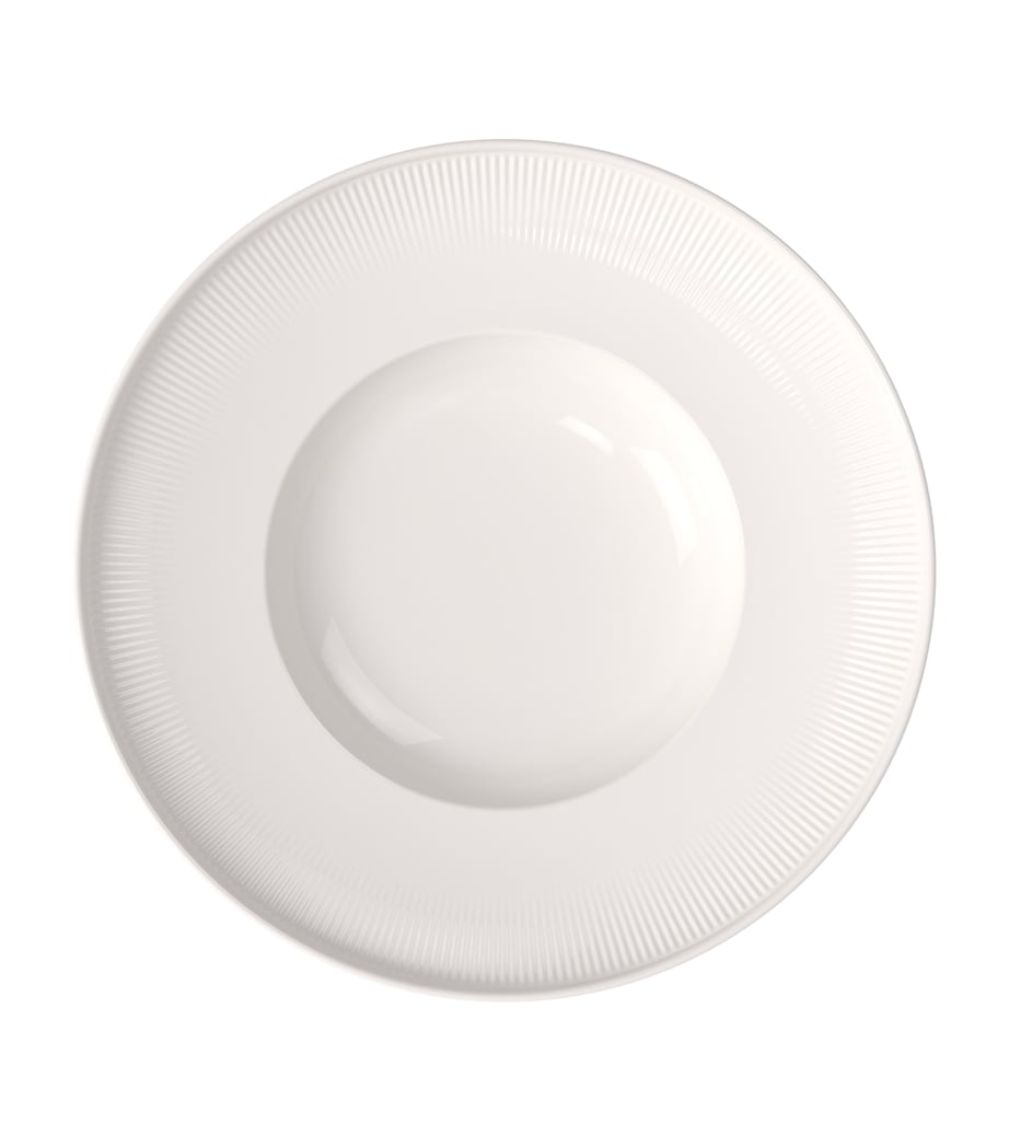 Porcelain Afina Deep Plate (29cm) WHITE Image 1