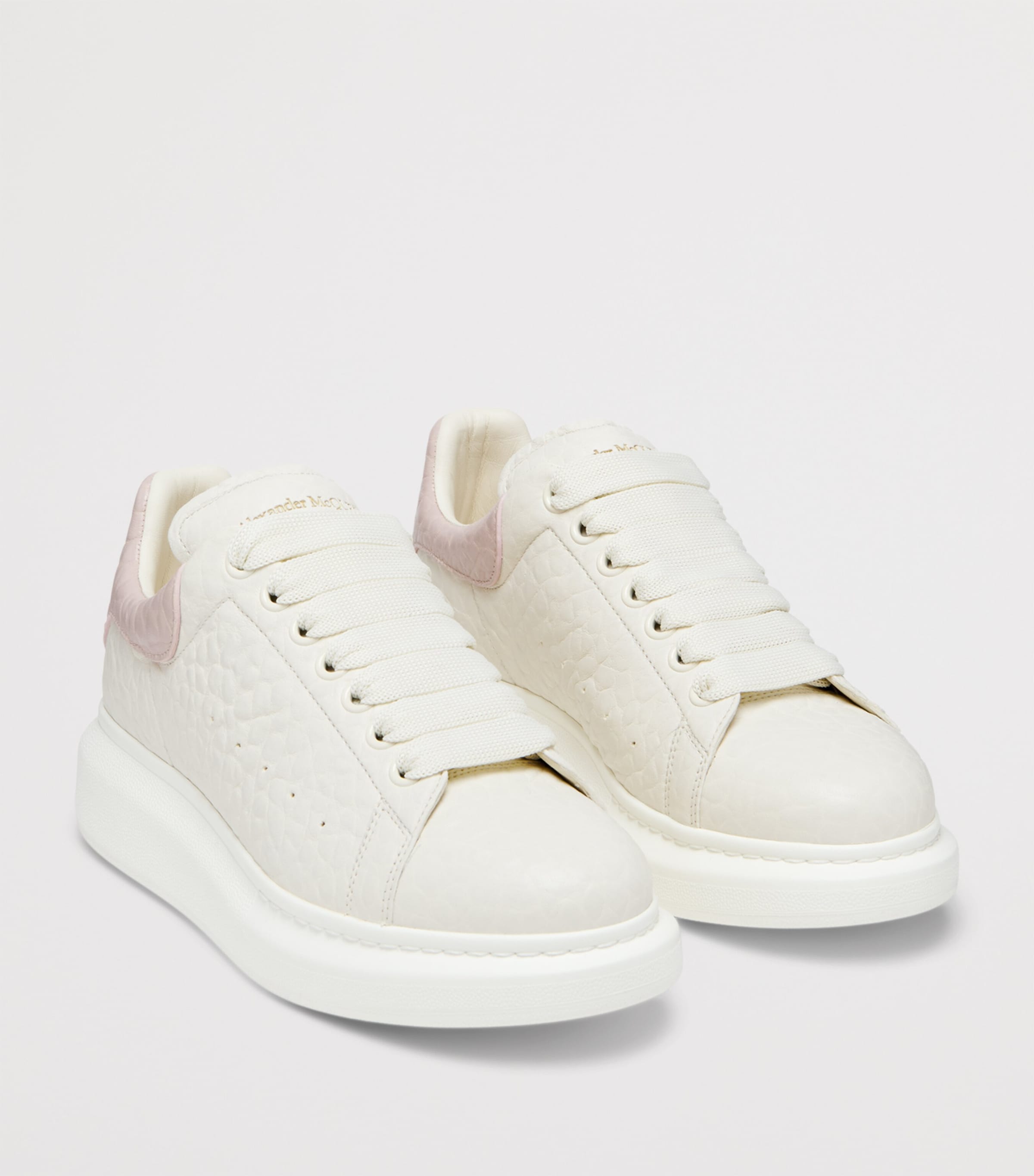 Leather Oversized Sneakers 9184 Image 3