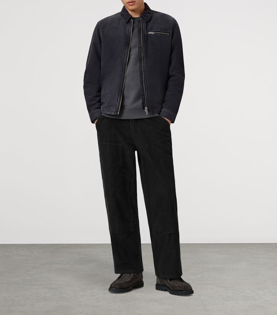 Corduroy-Trim Rothwell Jacket ONYX BLACK Image 2