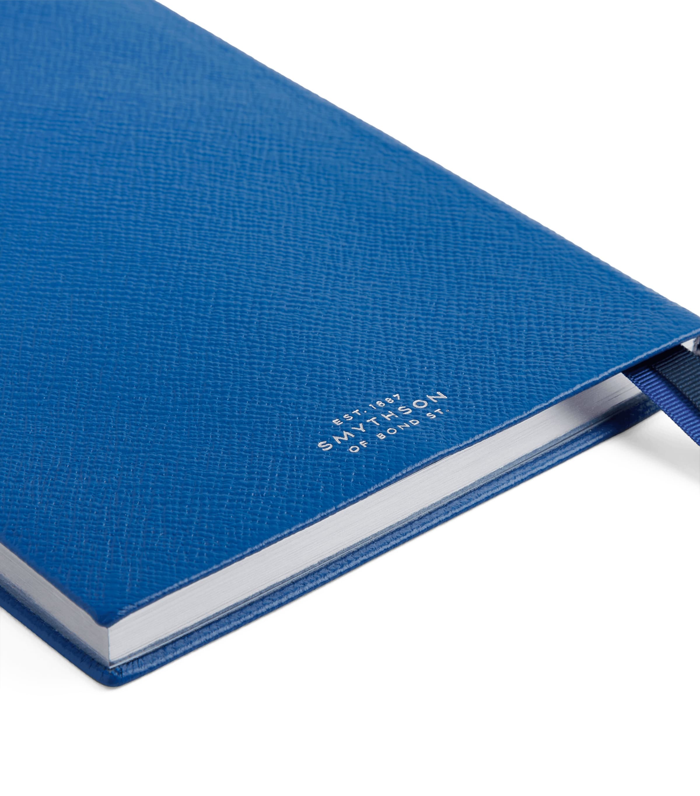 Smythson Leather Soho Weekly Diary 2027 Cerulean Image 4