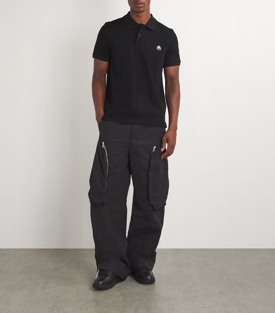 Logo Polo Shirt 292 - BLACK Image 2