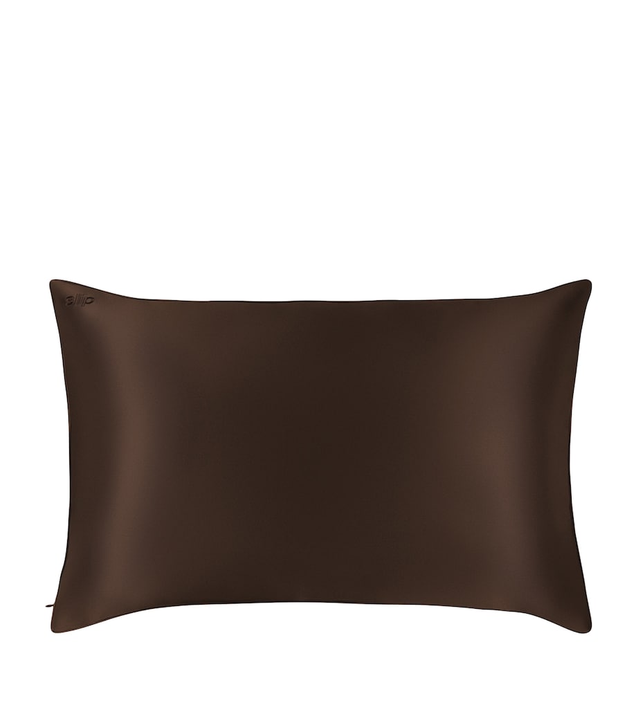Slip Pure Silk Queen Pillowcase (51cm x 76cm) Chocolate Image 2