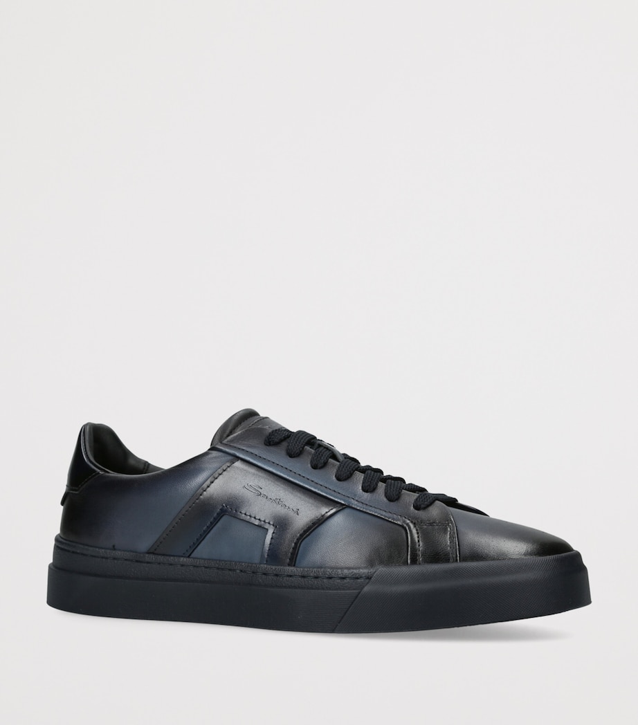 Leather DBS Sneakers NAVY Image 3