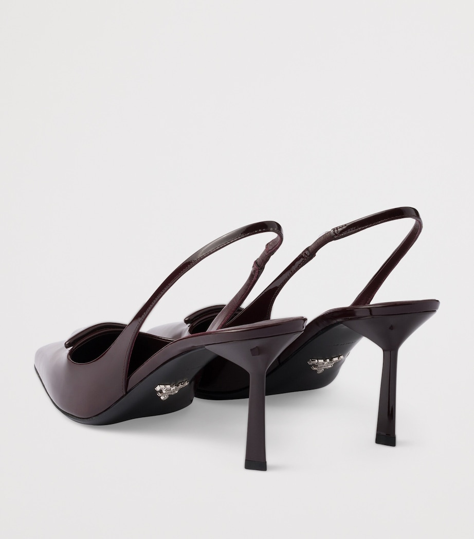 Patent Leather Slingback Pumps 75 F0GCM Image 4