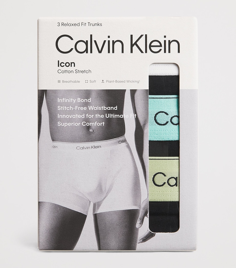 Icon Cotton Stretch Briefs (Pack of 3) VRB-BLACK Image 4