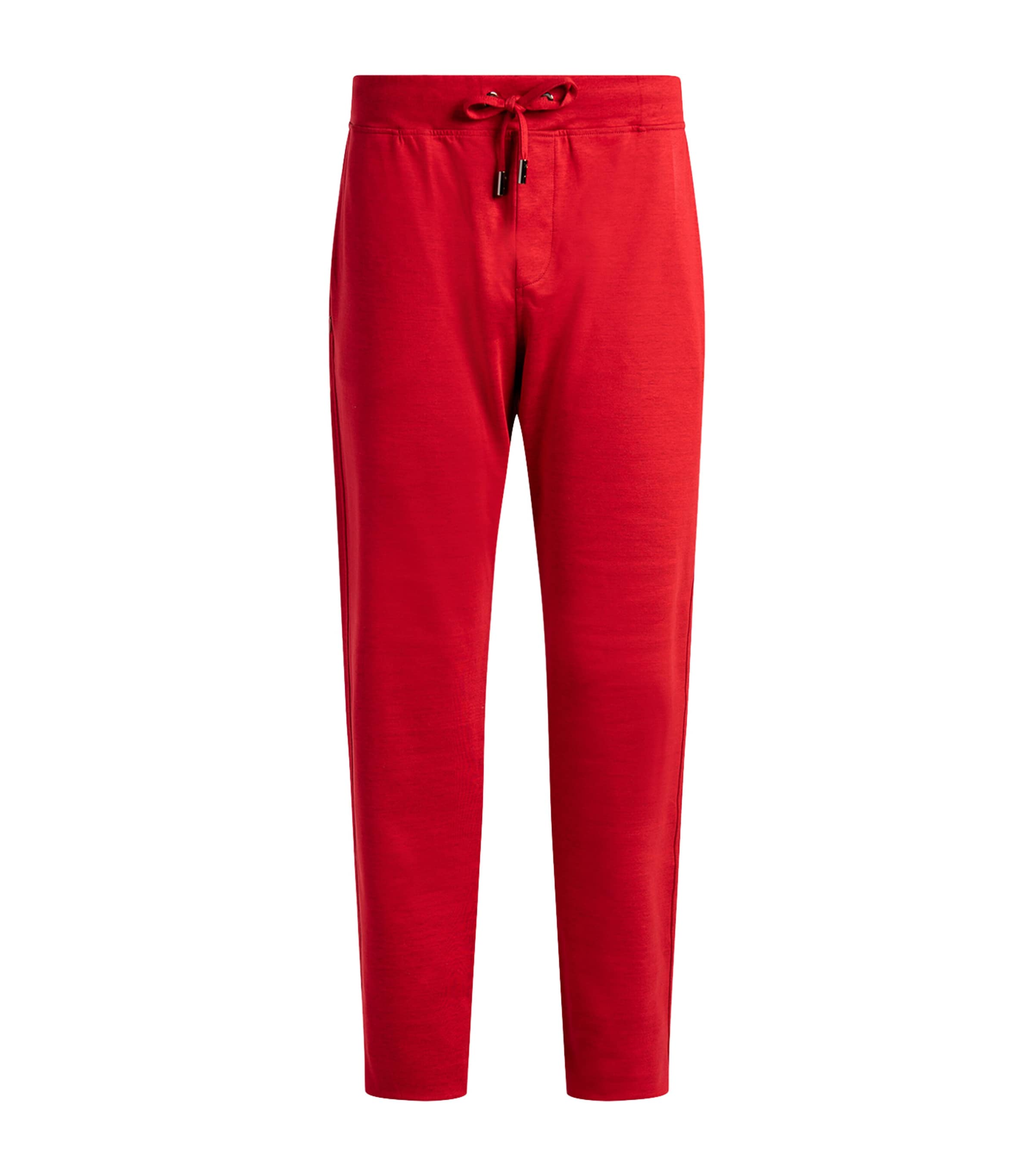 Isaia Drawstring Sweatpants In Red