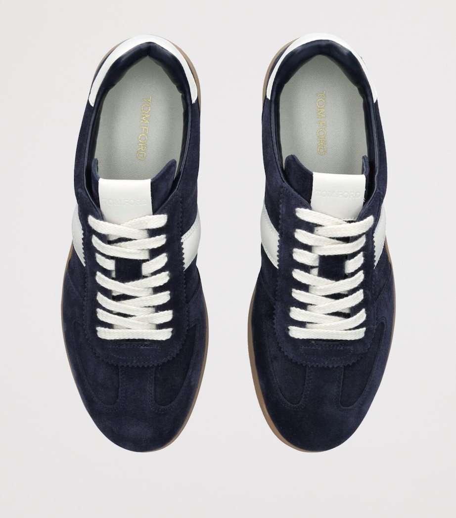 Suede Archer Sneakers NAVY Image 4