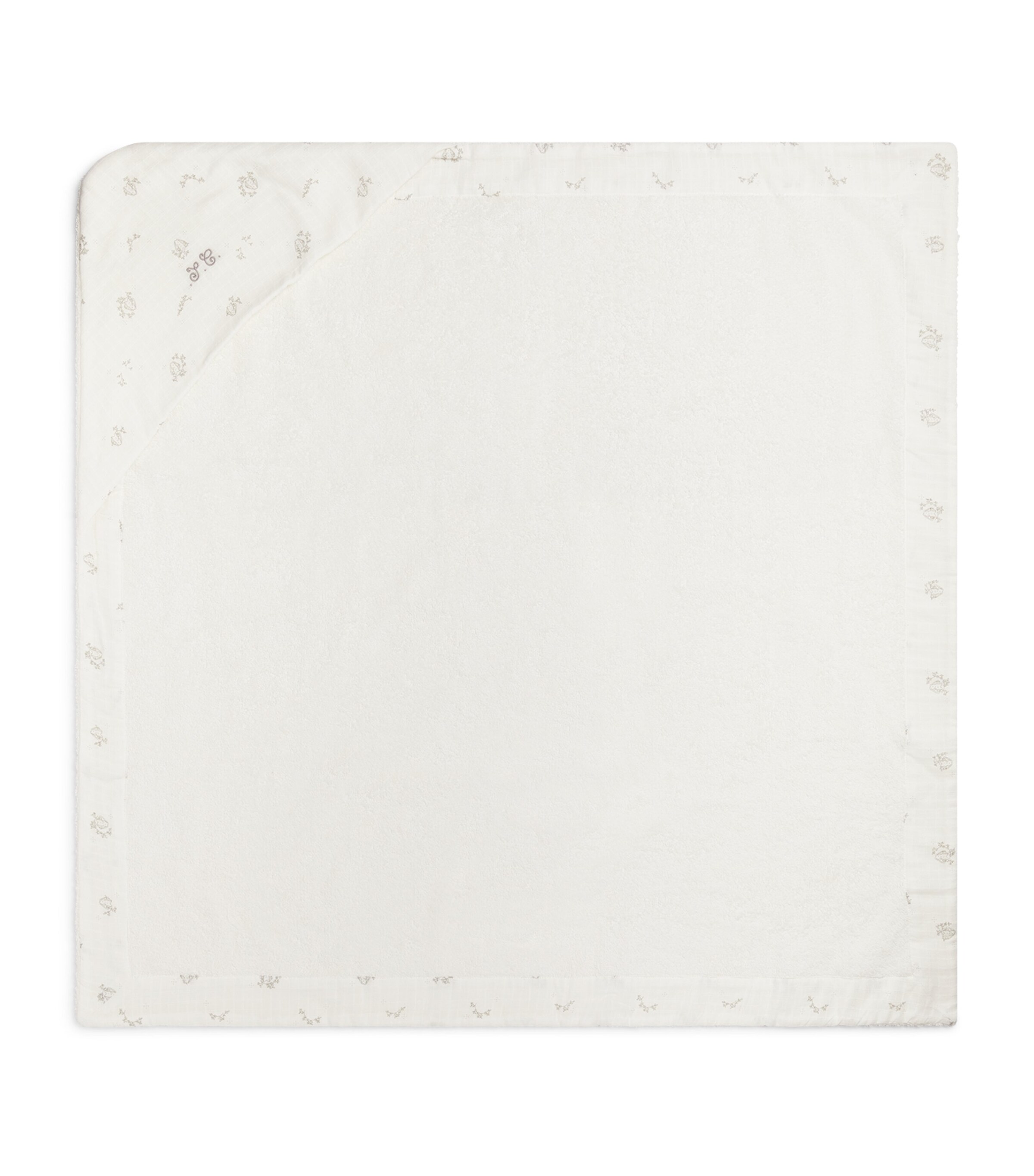 Petit Rabbit Hooded Towel 11 - ÉCRU / IVORY Image 2