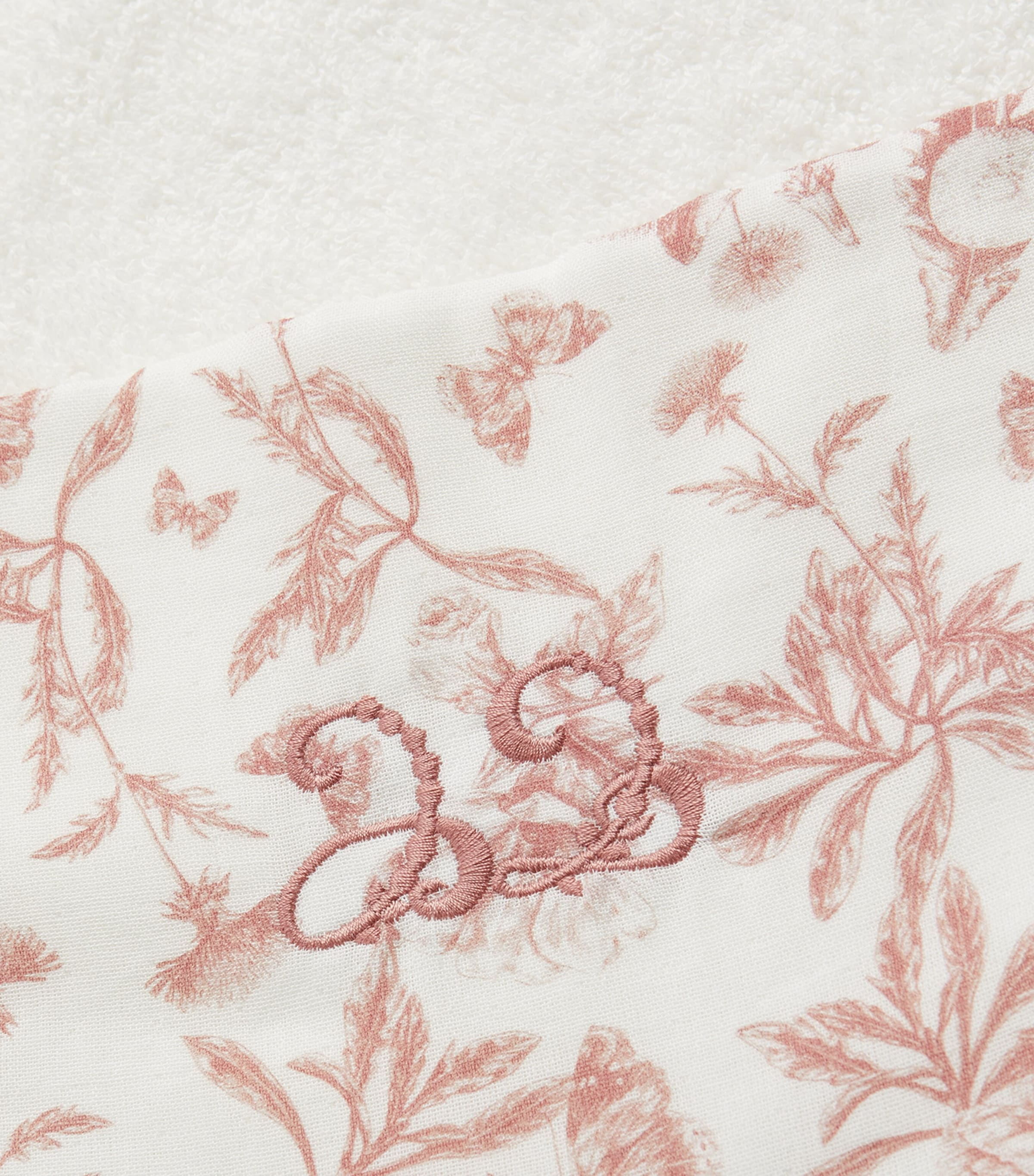Tartine et Chocolat Printed Hooded Towel Blush Image 4