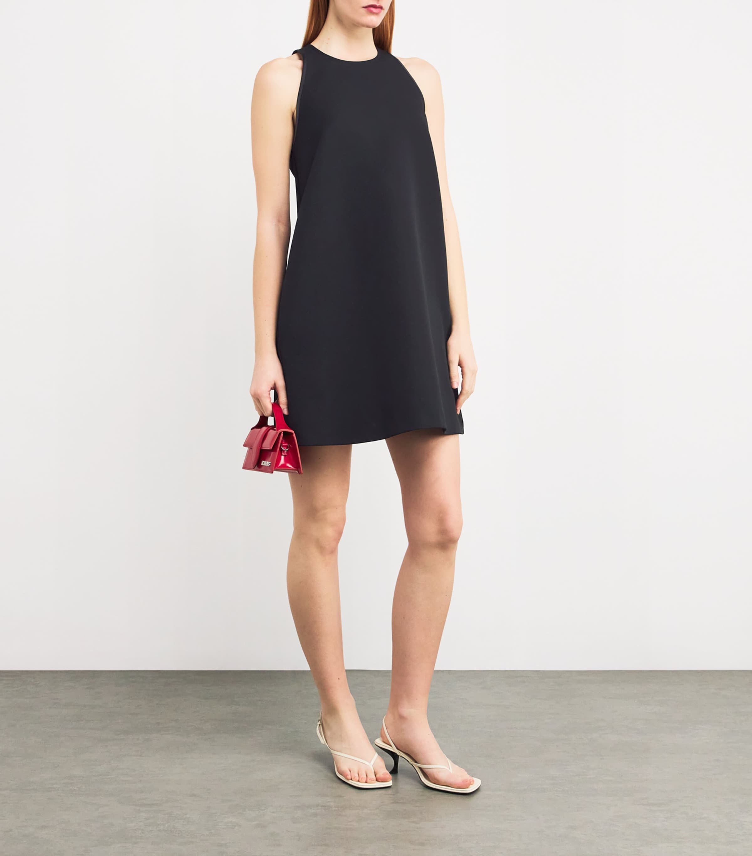 black tunic mini dress Uma Mini Tunic