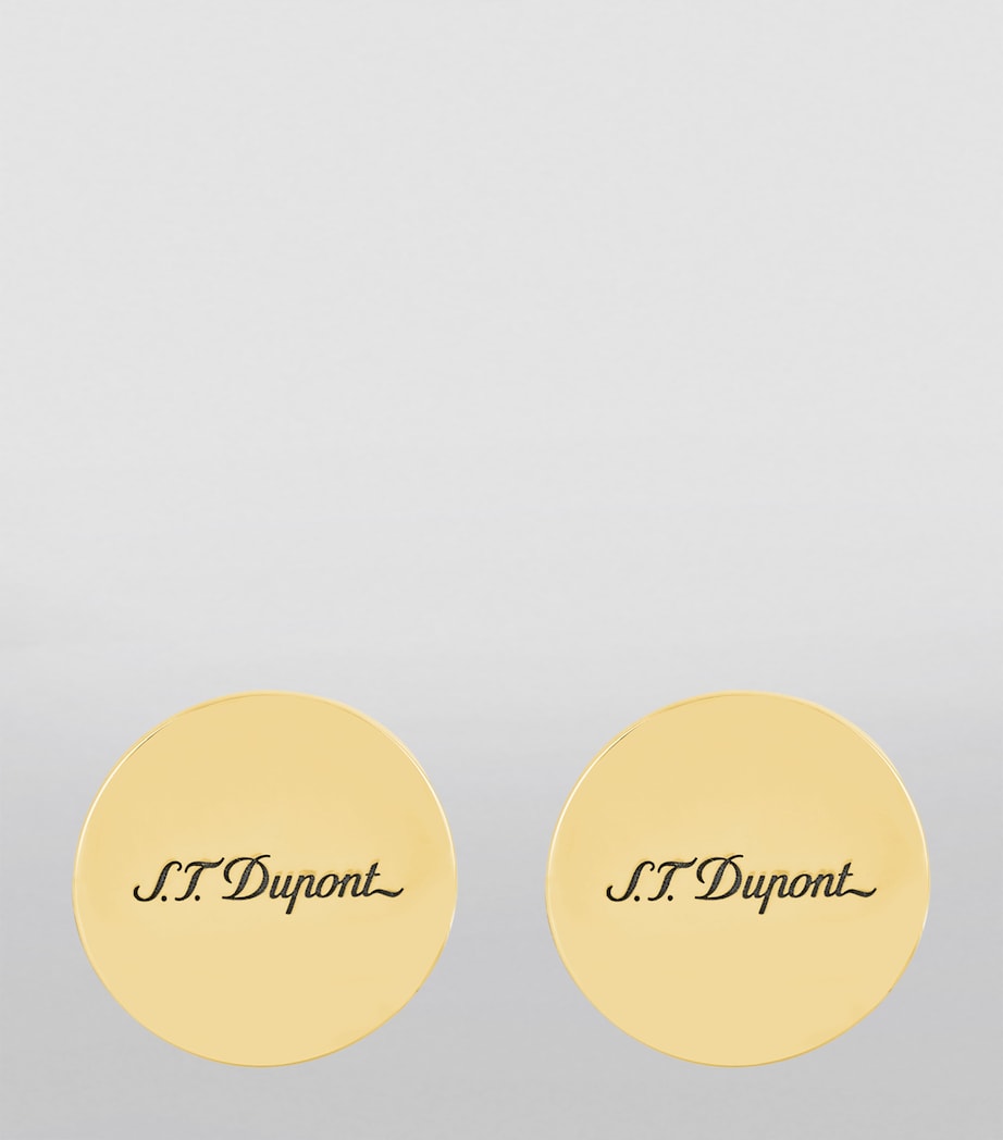 Iconic Logo Cufflinks GOLD Image 5