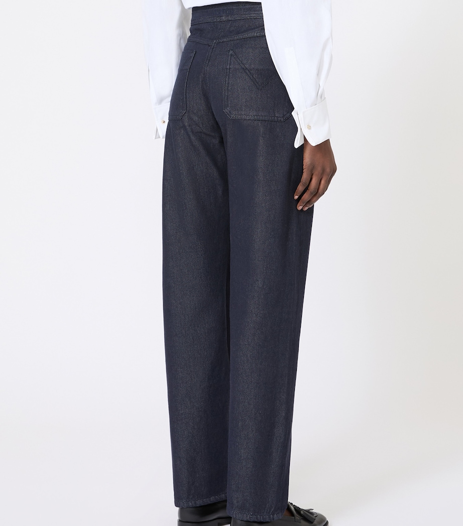 Straight Leg Jeans MIDNIGHTBLUE Image 4