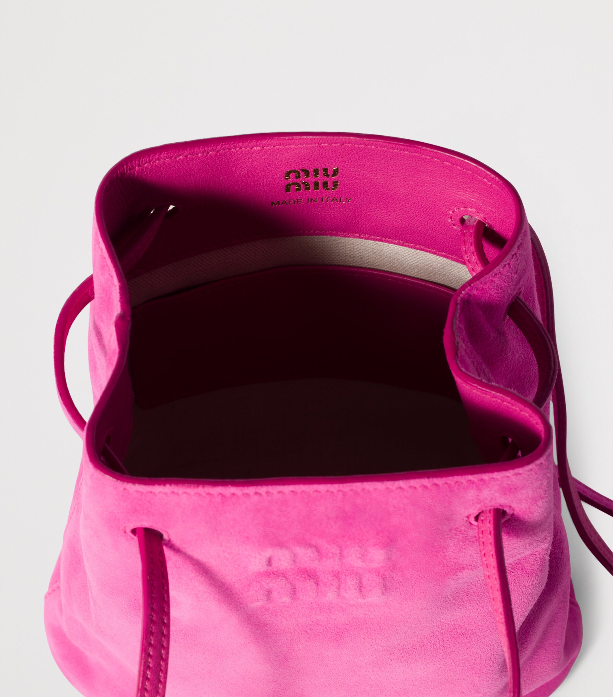Miu Miu Lambskin Suede Pouch Image 4